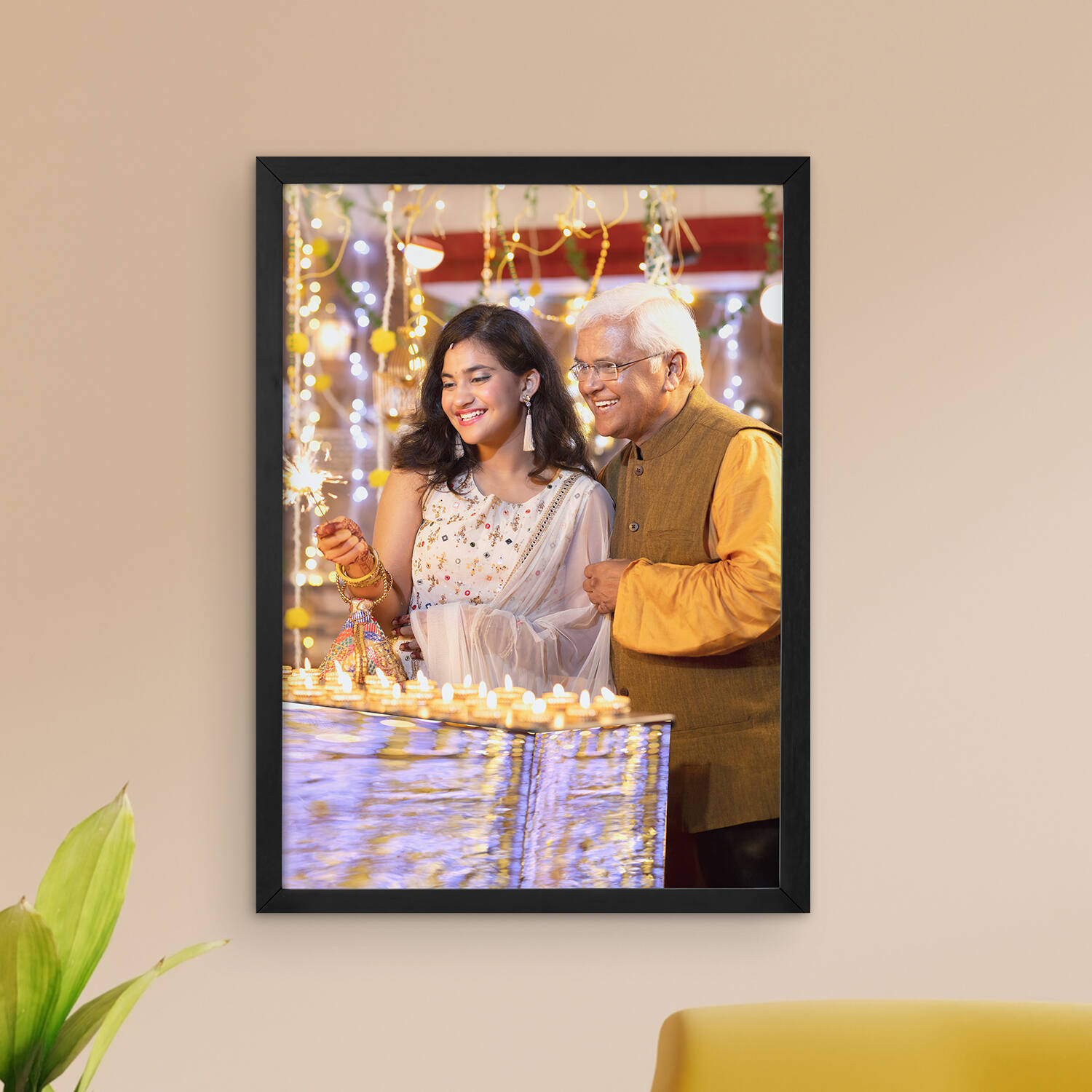 Personalized Diwali Celebration Photo Frame |