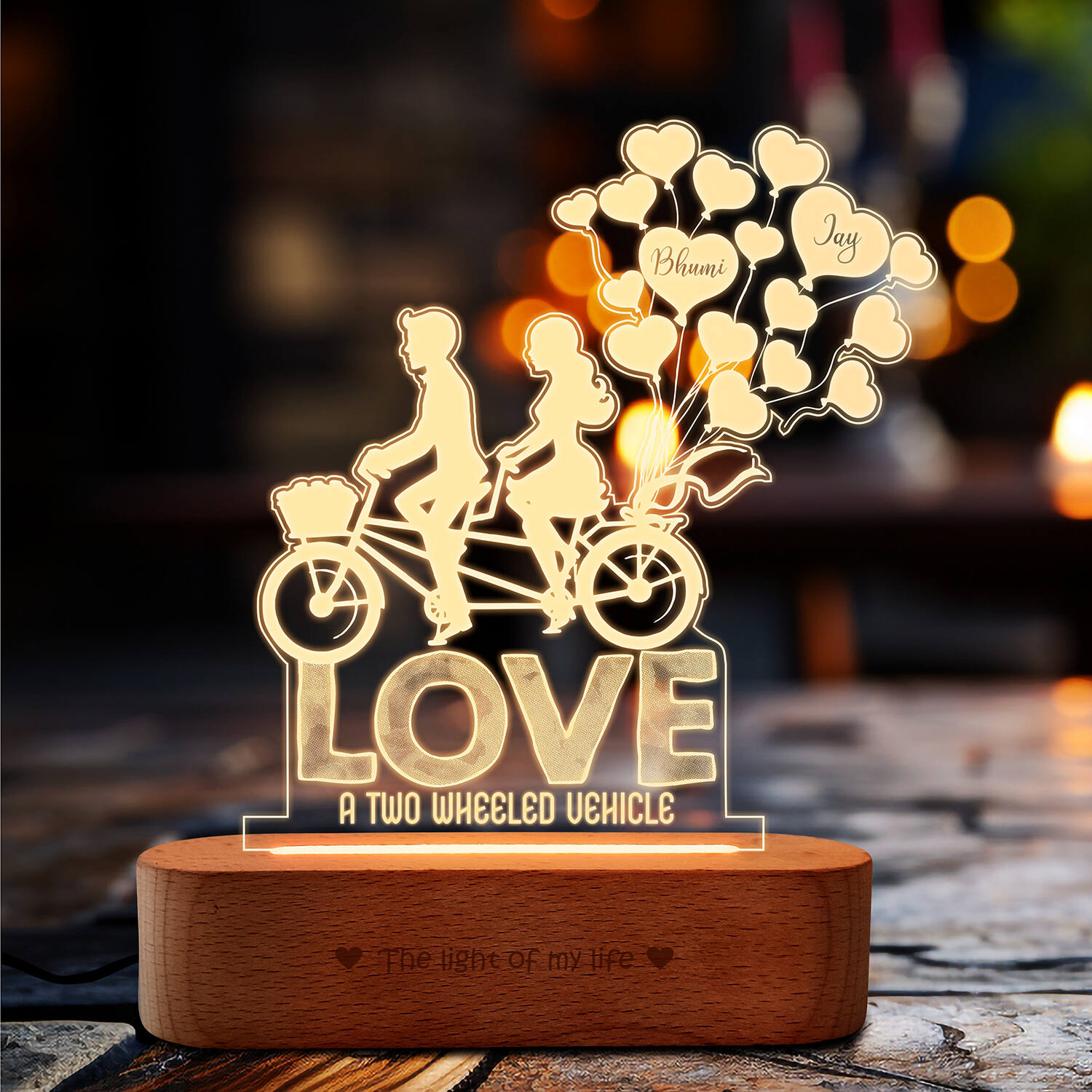 Personalized Love Charming Lamp |