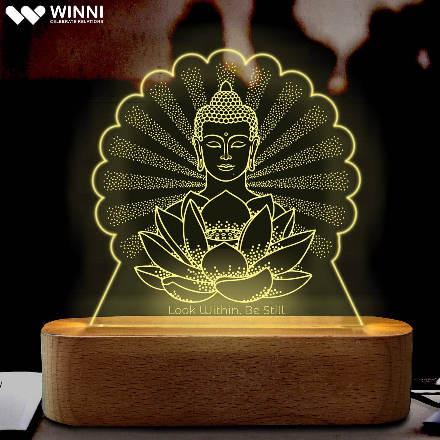 Tranquility Buddha Lamp |