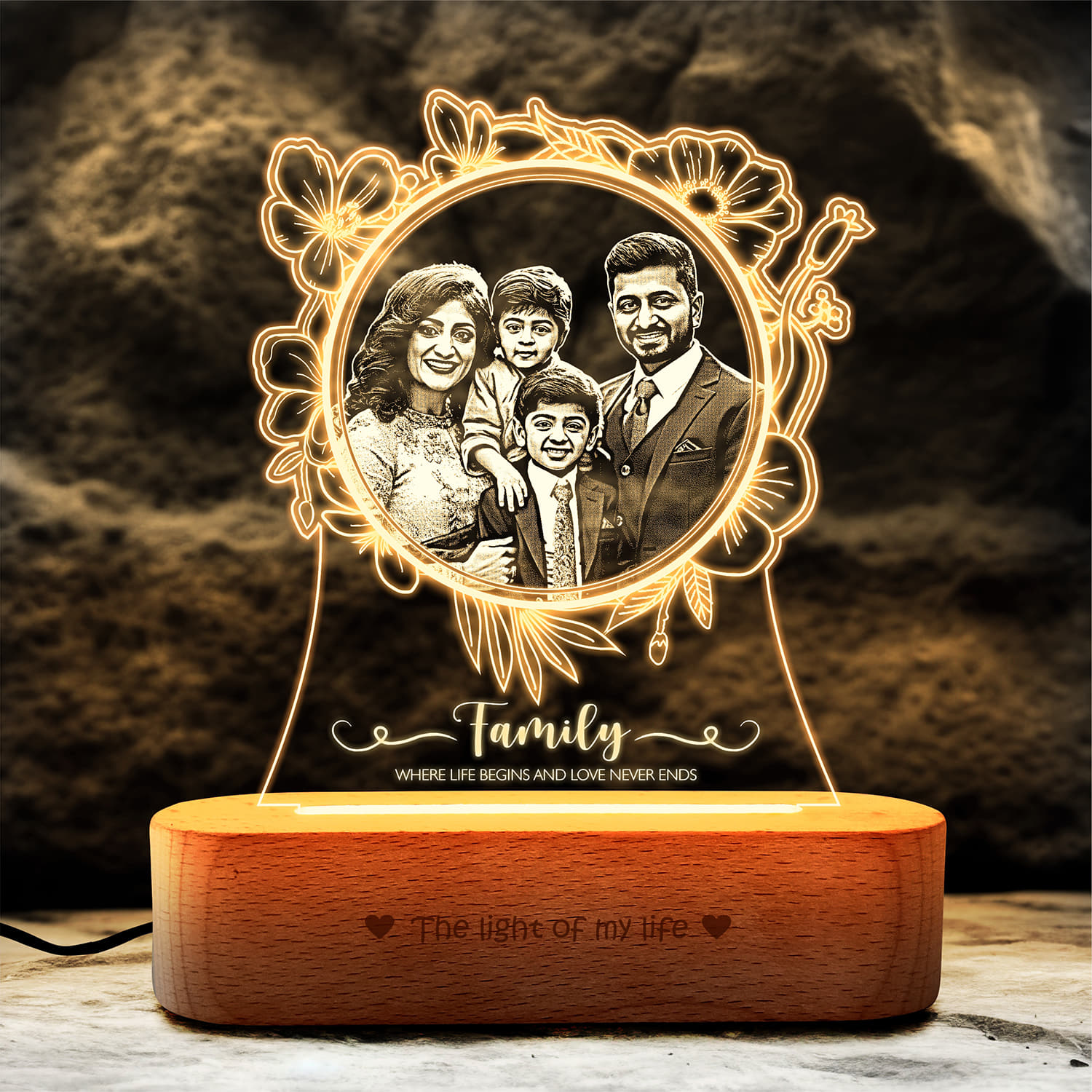 Personalised Family Photo Frame |