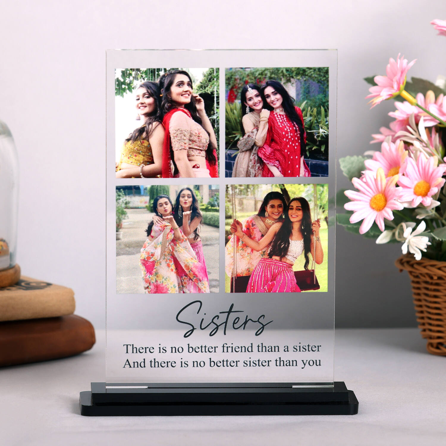 Personalised Sisters Radiant Led Lamp |
