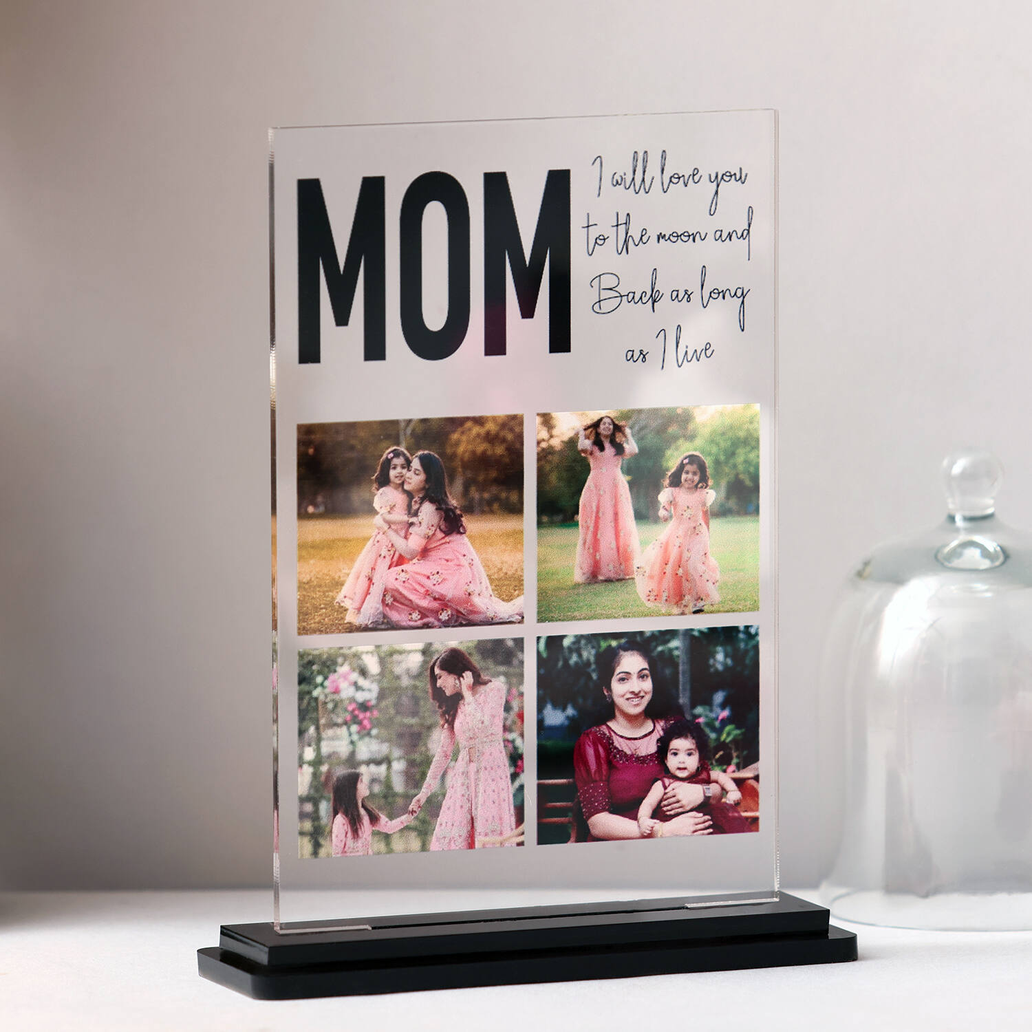 Personalised Love You Mom Led Lamp |
