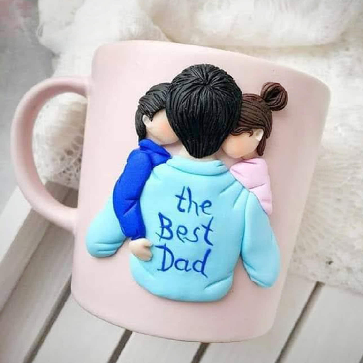 3D Father Kid Mug |
