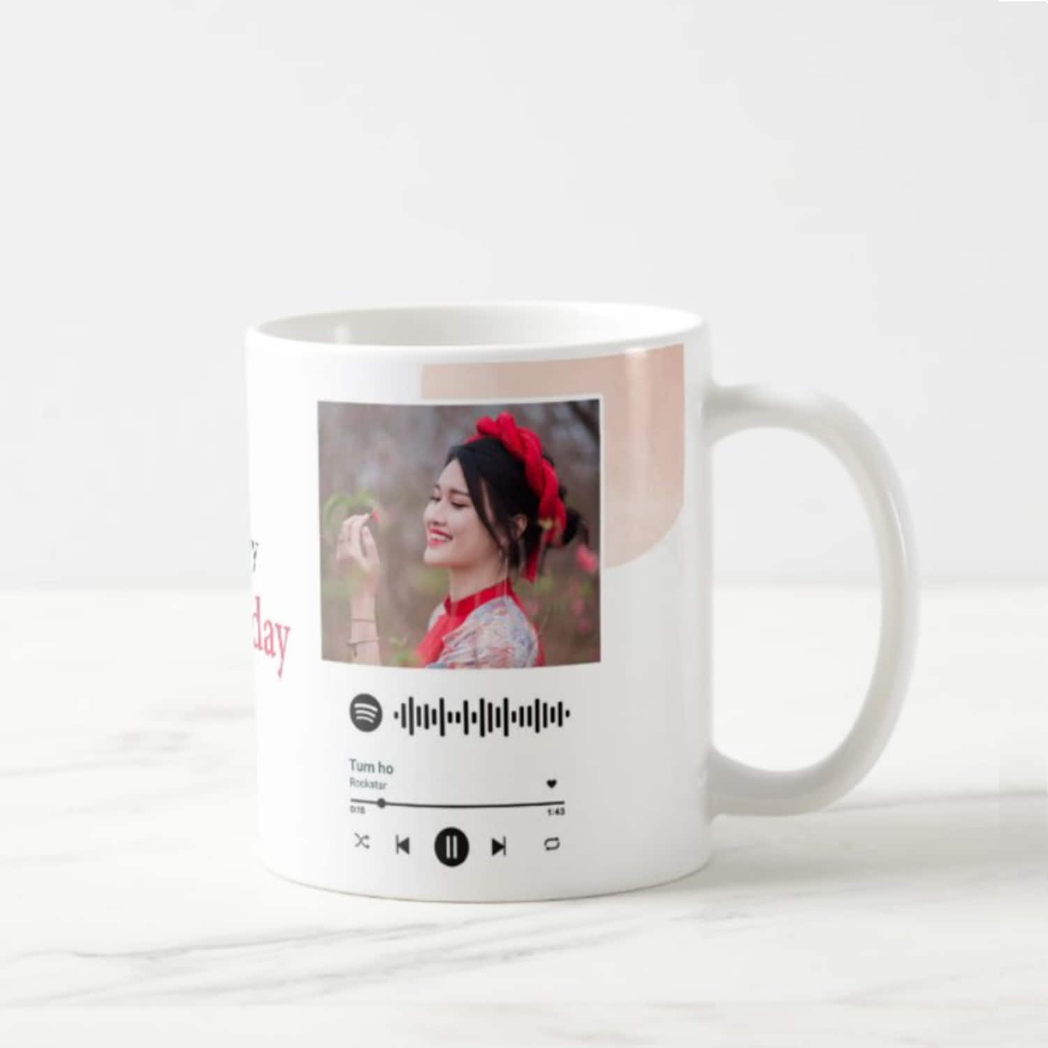 Gorgeous Birthday Spotify Mug |
