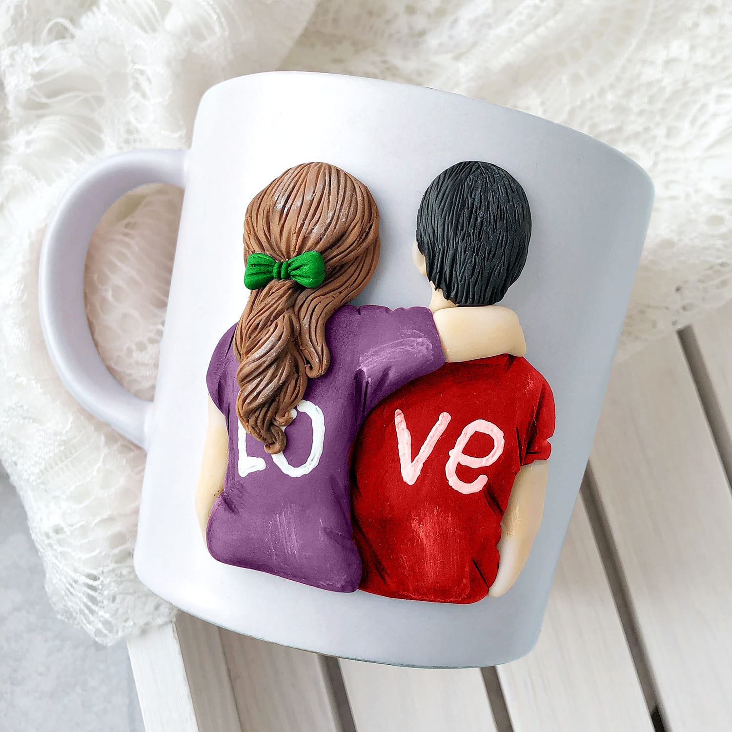 Couple valentine day mug |