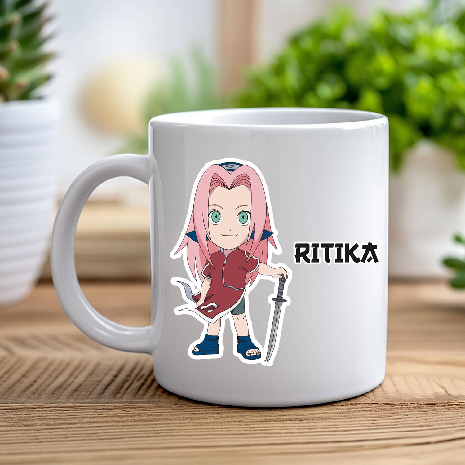 Sakura Personalised Ceramic Mug |