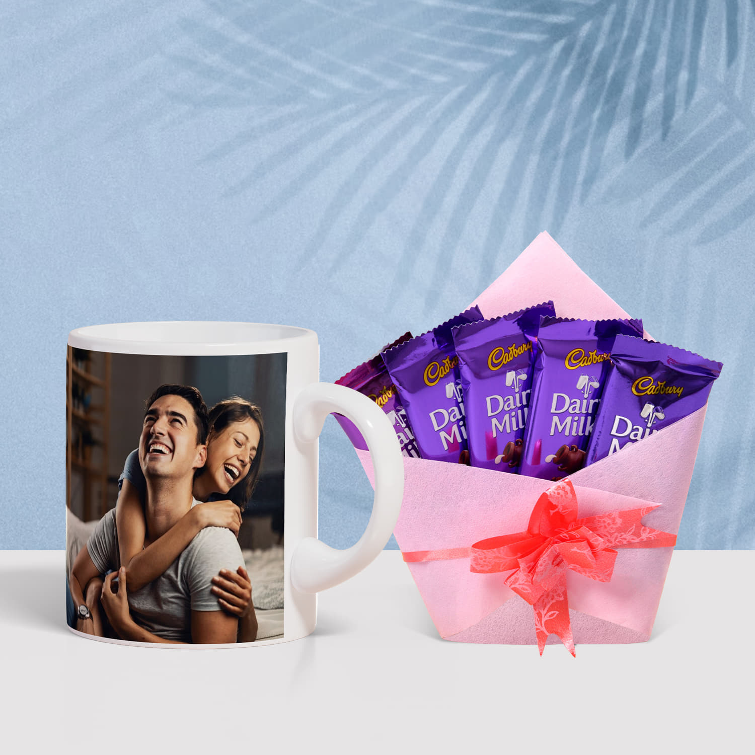 Personalized Mug With Dairy Milk Chocolate |
