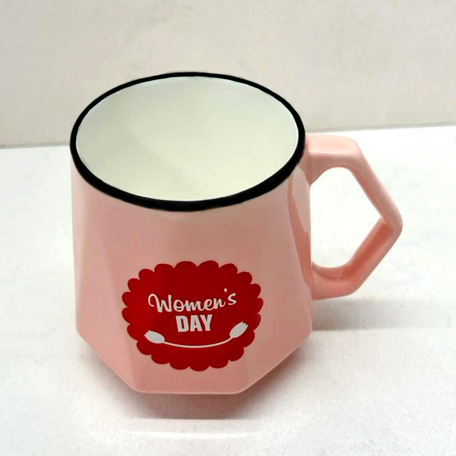 Womens Day Diamond Pink Mug |