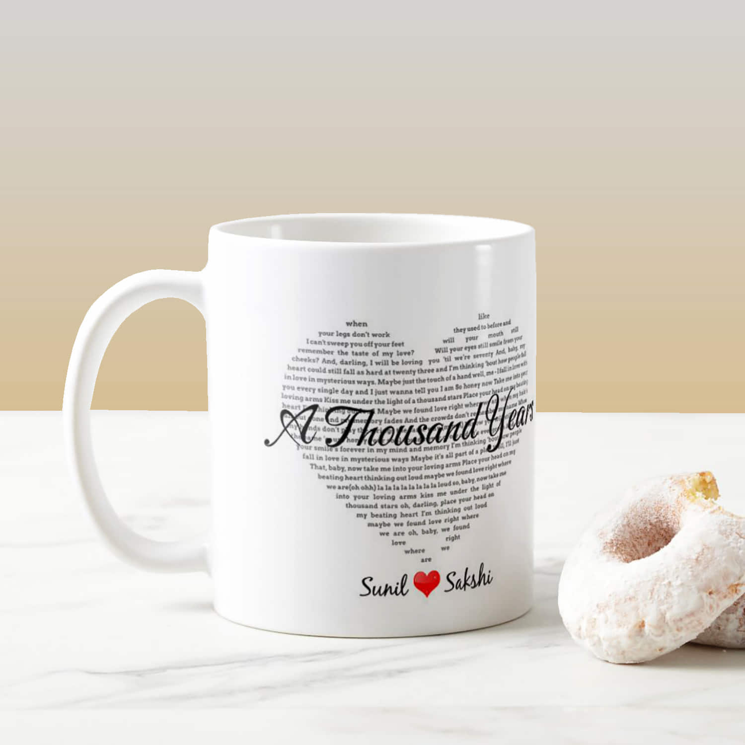 A Thousand Year Heart Mug |
