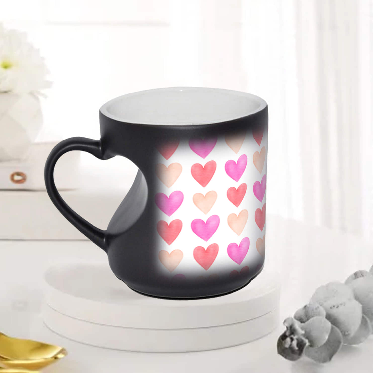 Multiple Hearts Magic Designer Mug |