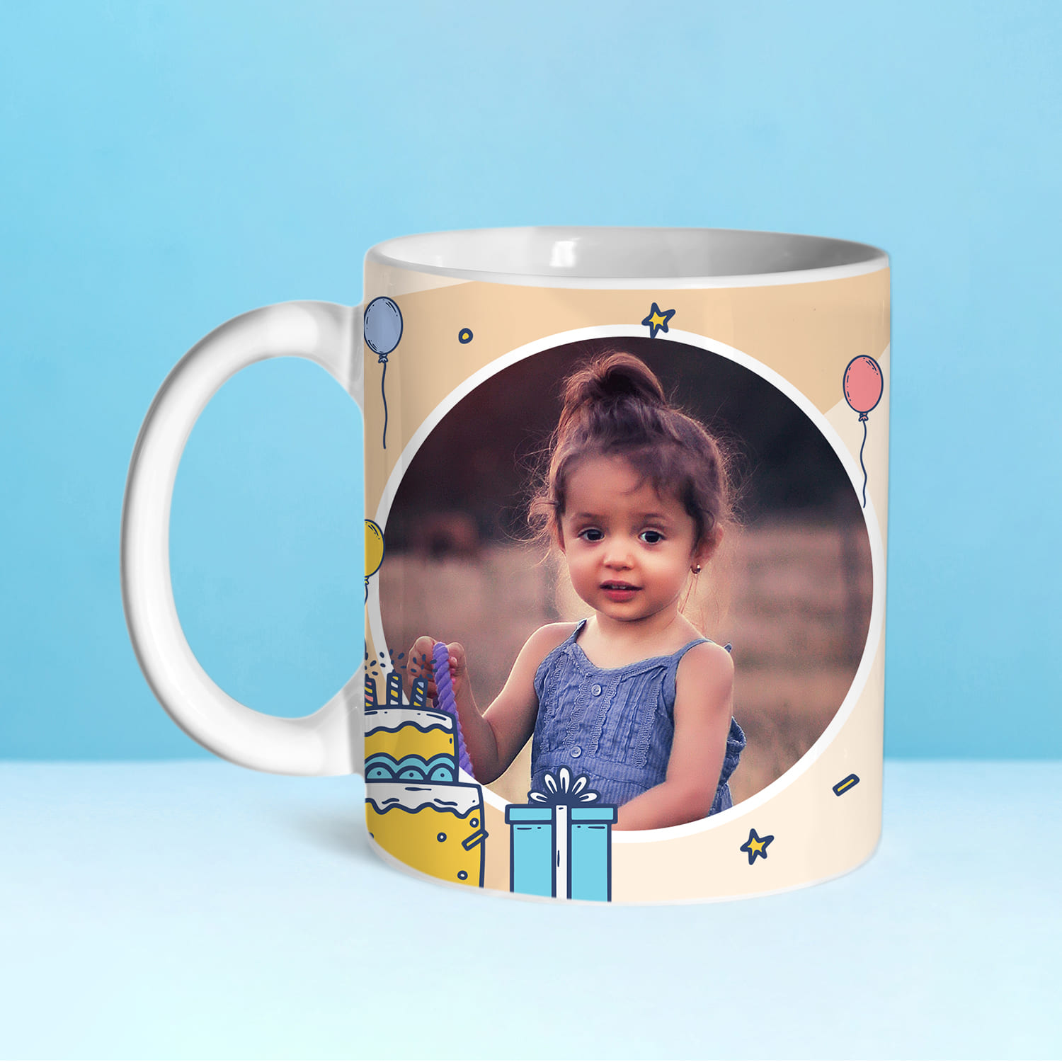 Happy Bday Personalised Mug |
