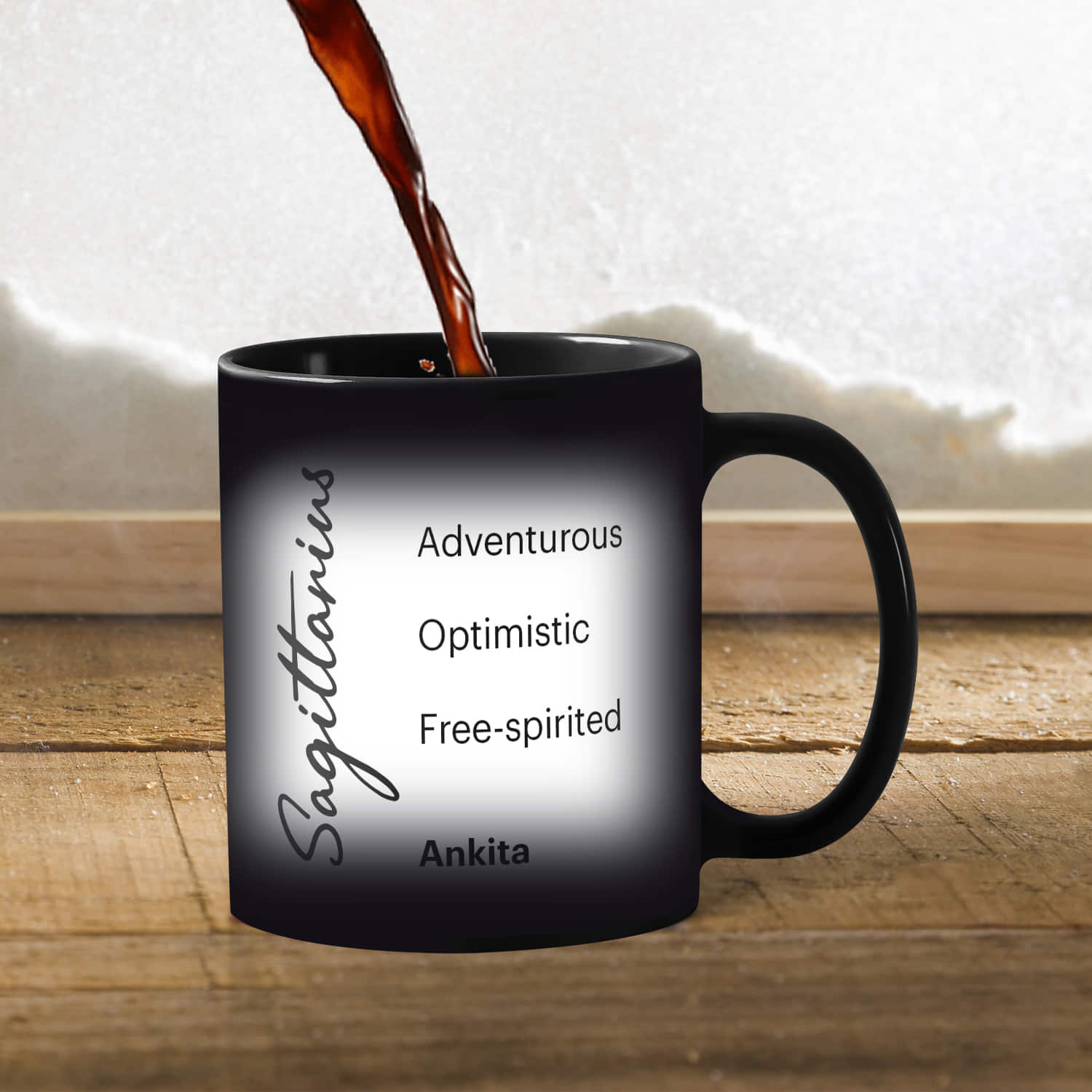 Personalised Zodiac Sign Magic Mug |