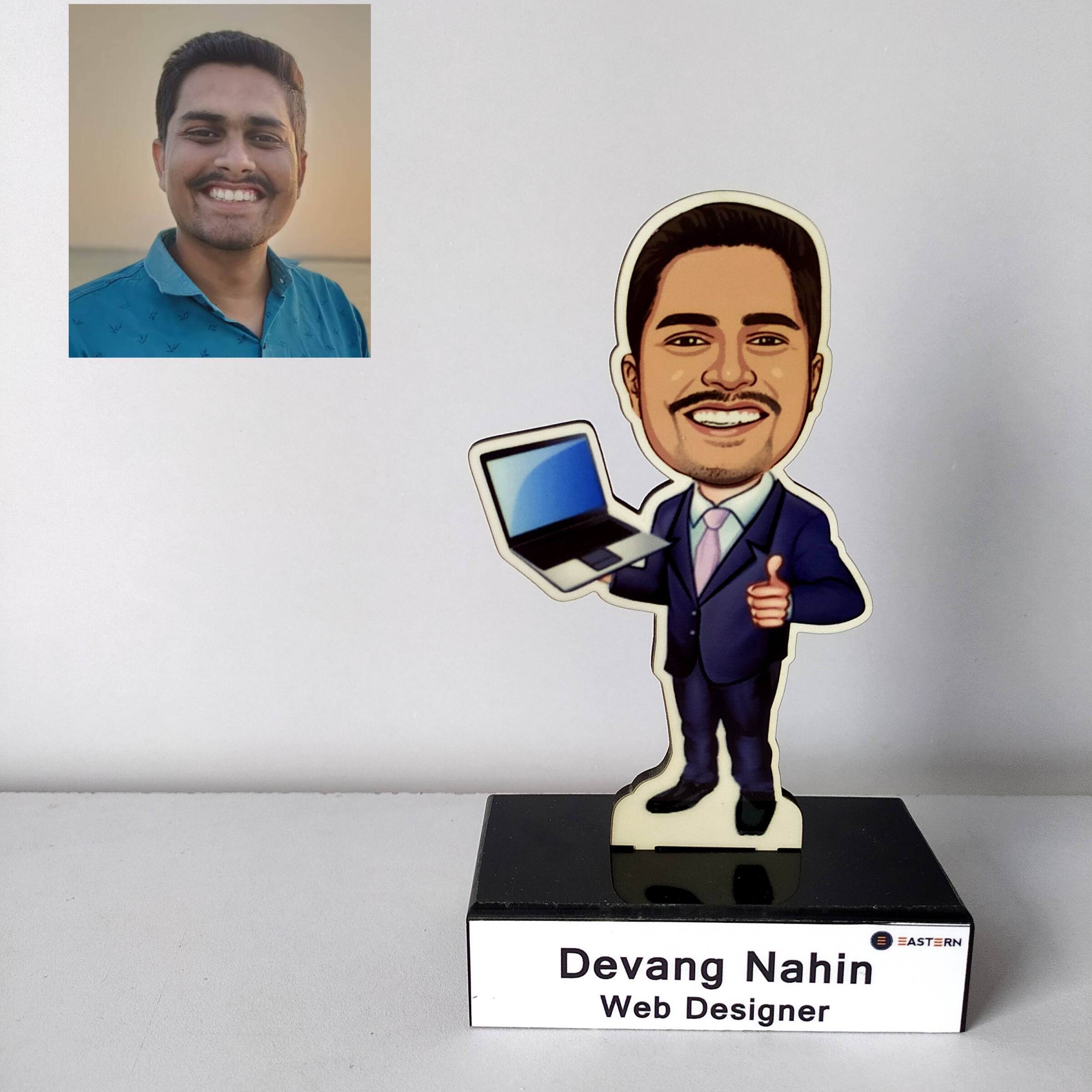 Handsome Dude  Caricature |