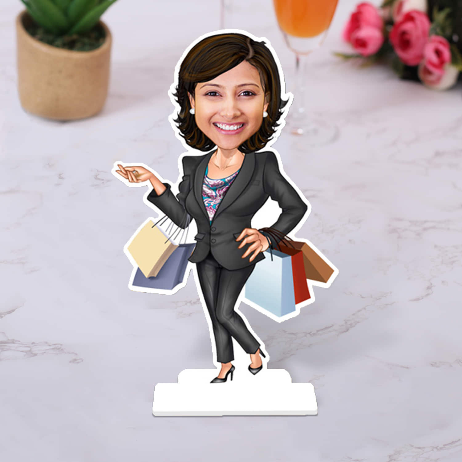 Personalised Woman Caricature |