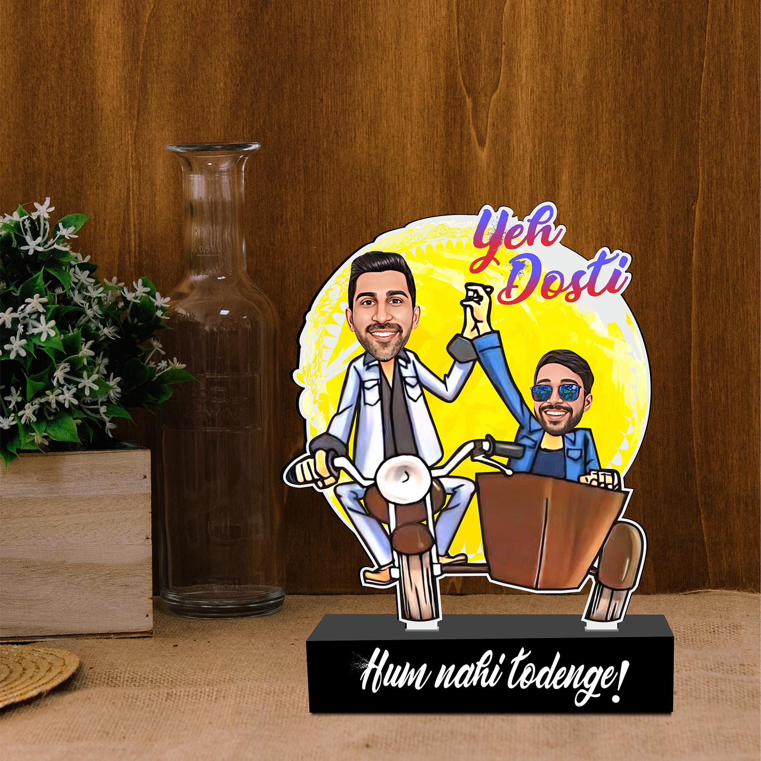 Jay Veeru Personalized Caricature |