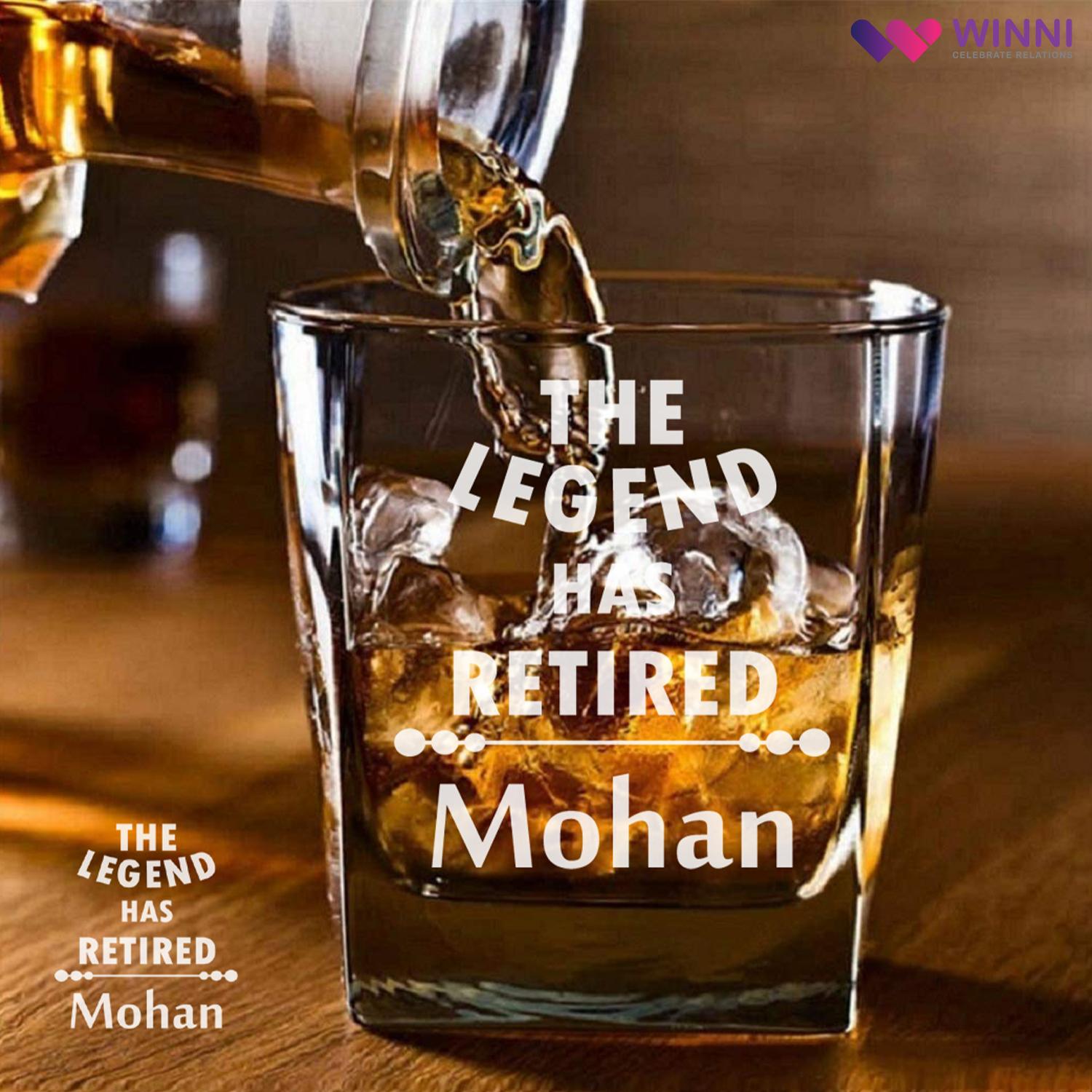 Legends Personalized Whiskey Mug |