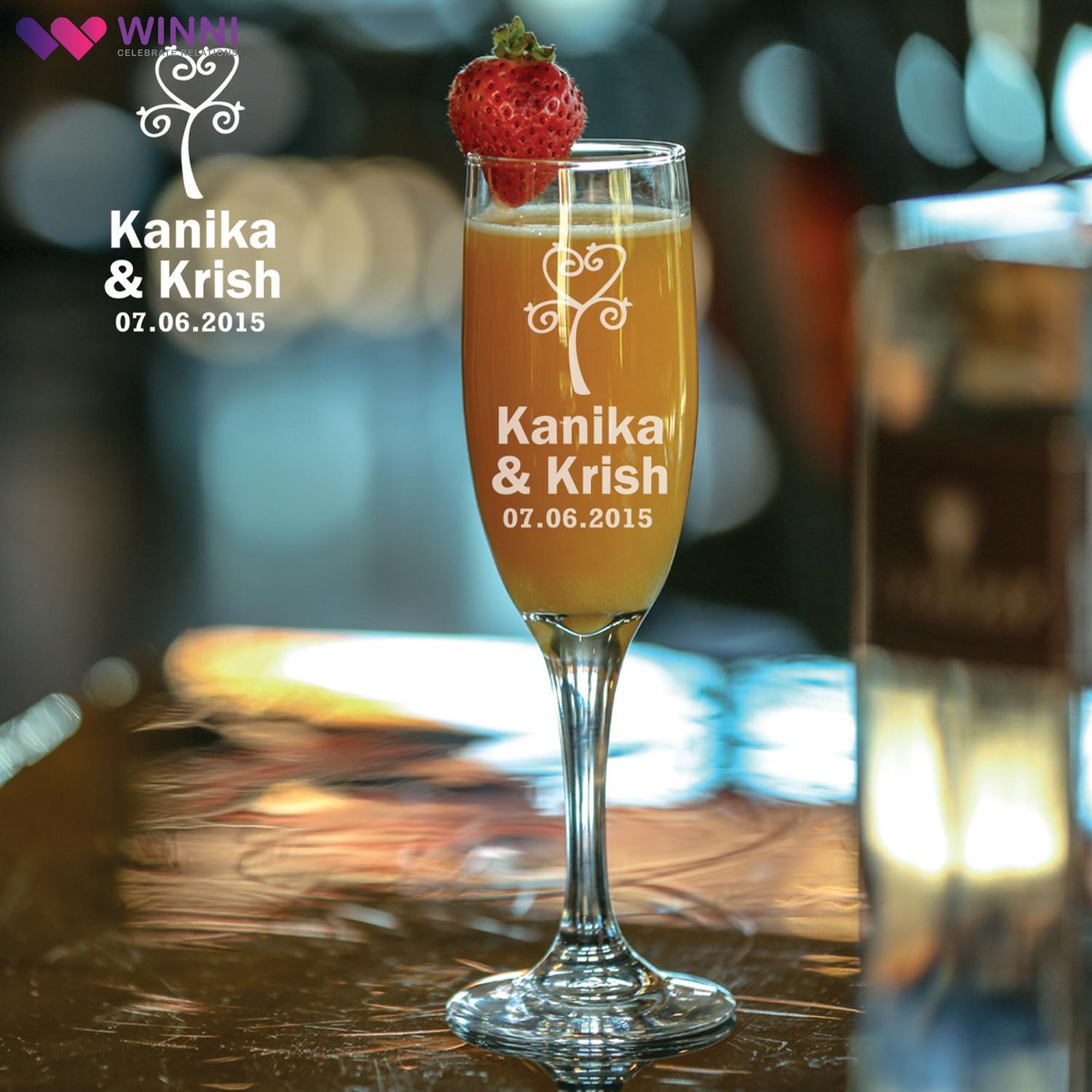 Fragile Yet Durable Champagne Glass |
