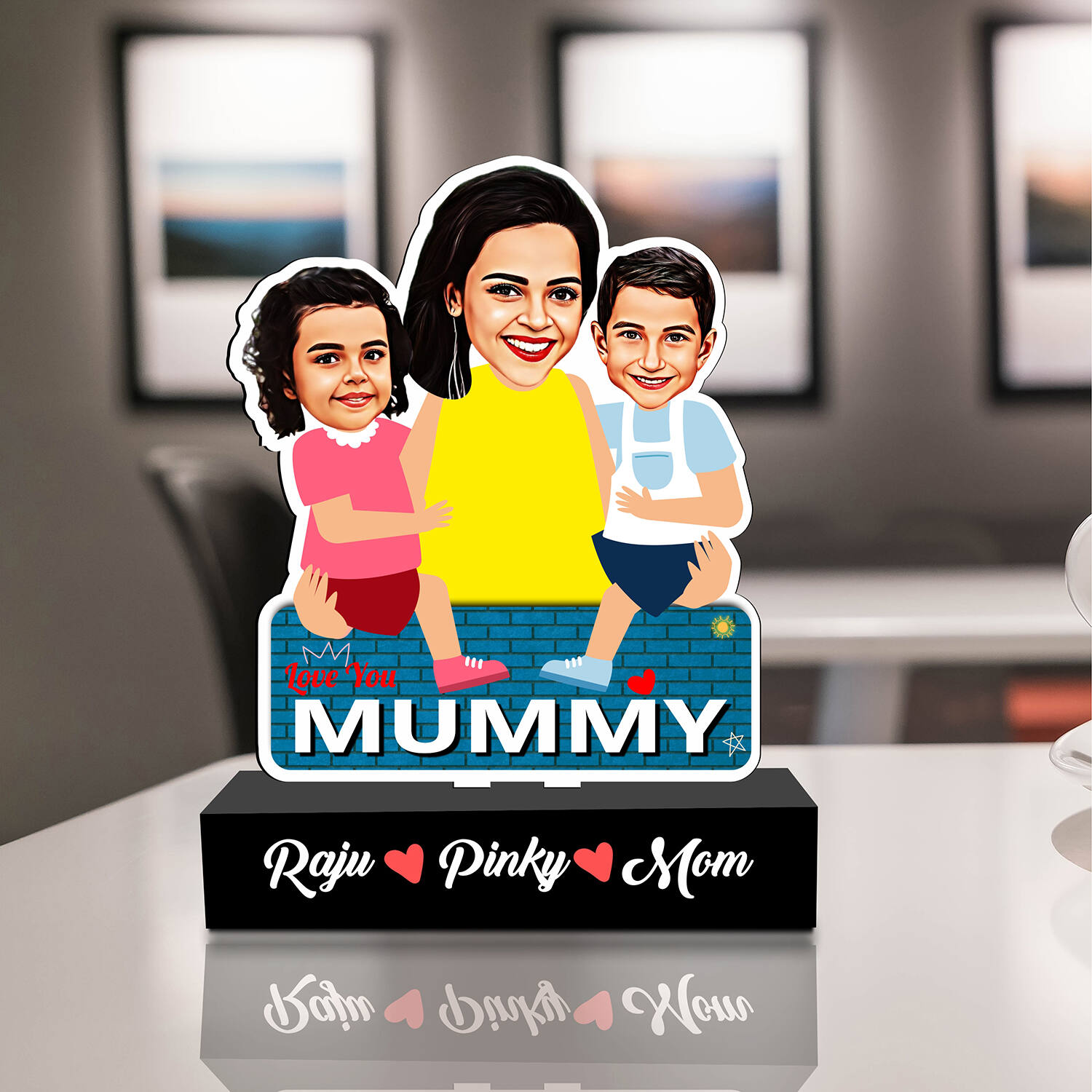 Personalised Loving Mom Caricature |