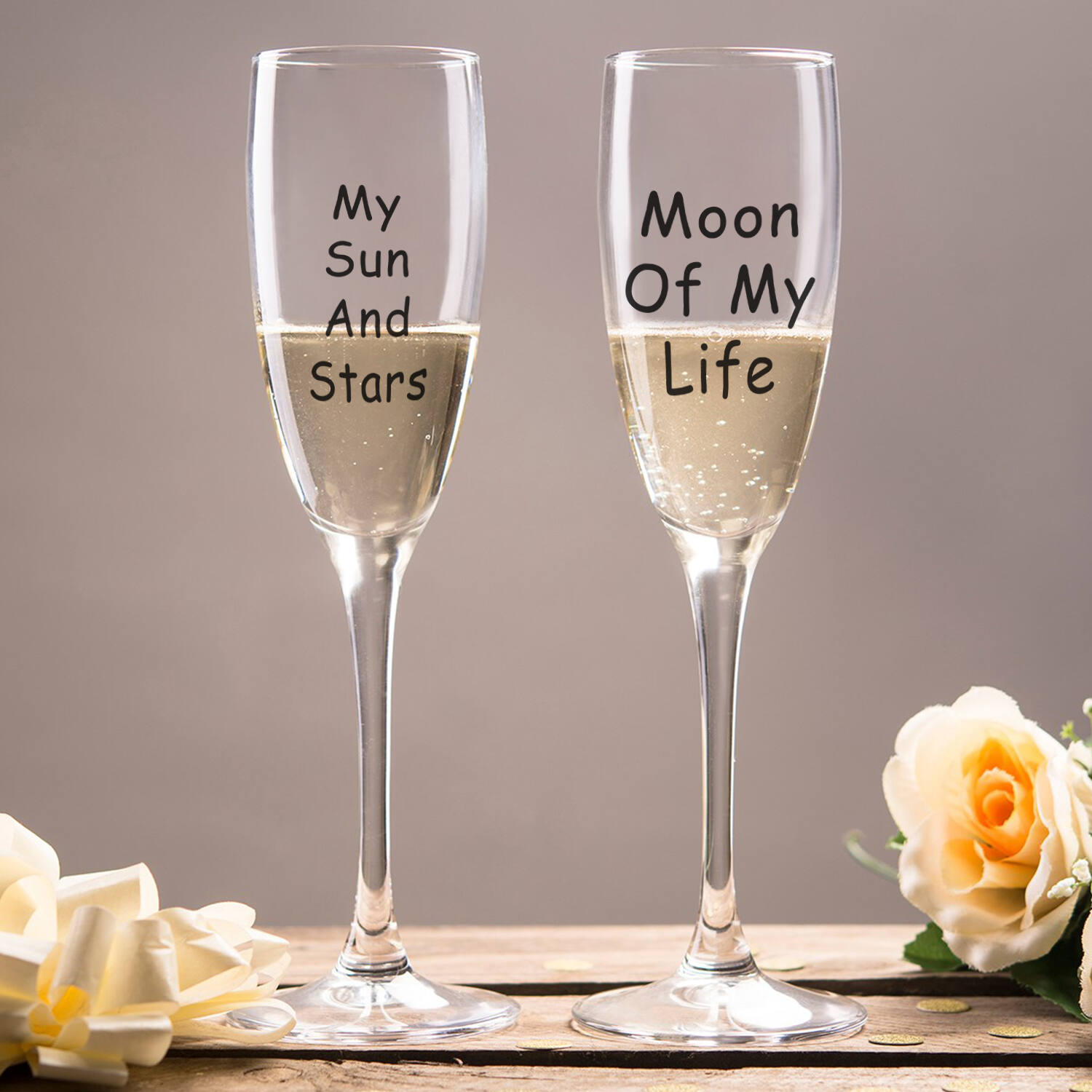 Gloriously Champagne Glasses |