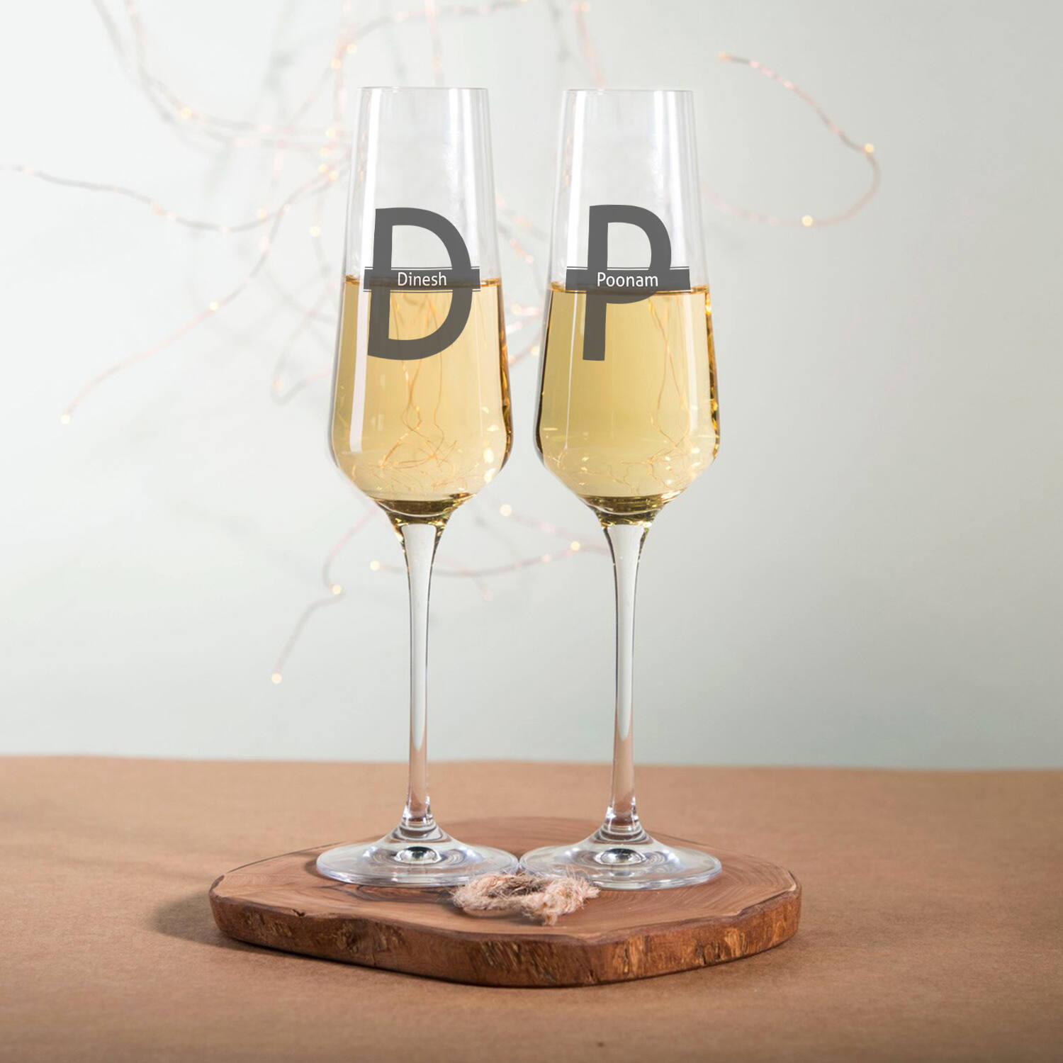 Cheer Up Champagne Glasses |