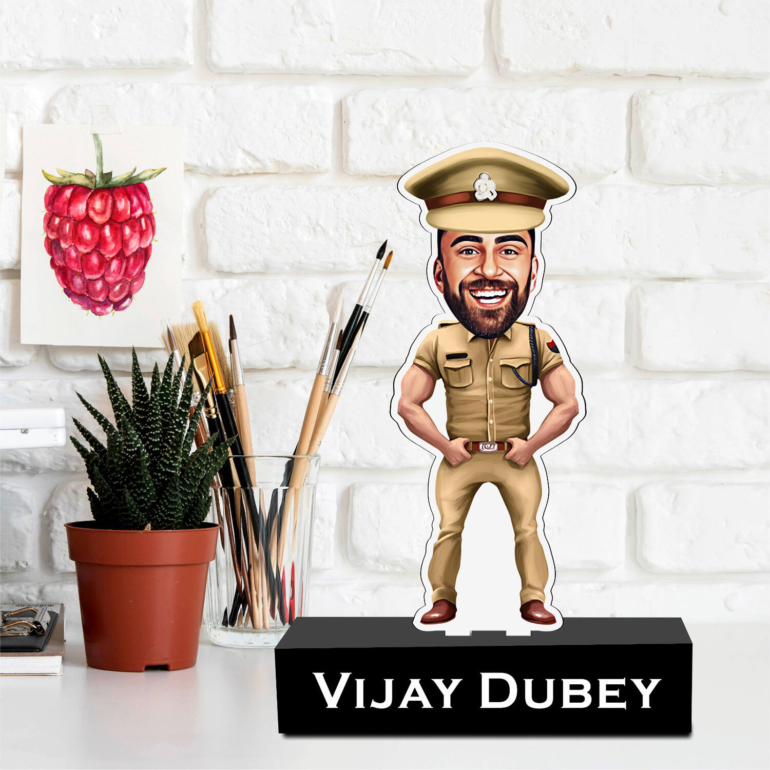 Police Inspector Caricature |