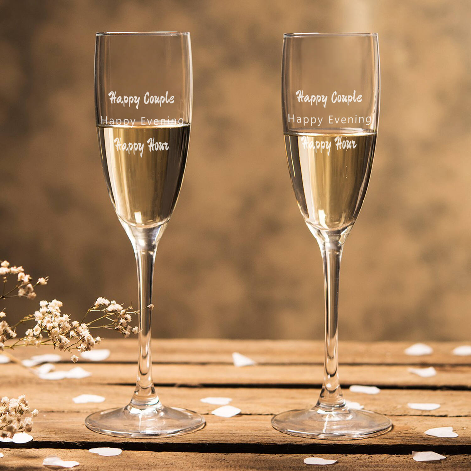 Couple Goal Champagne Glasses |