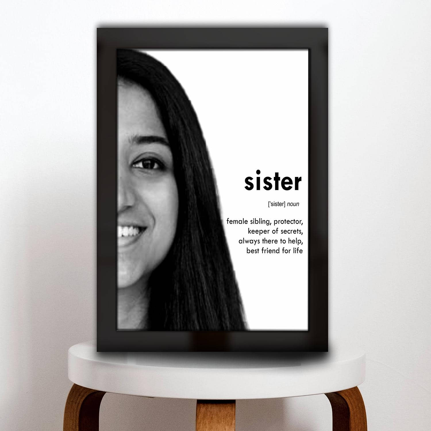 Real Meaning Of Being A Sister Photo Frame |