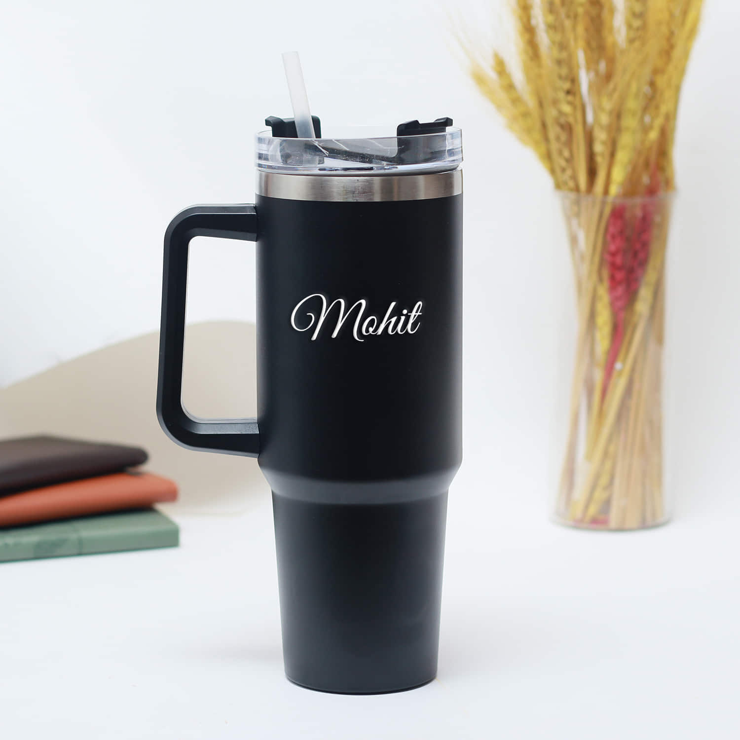 Customized Large Capacity Handled Tumbler |