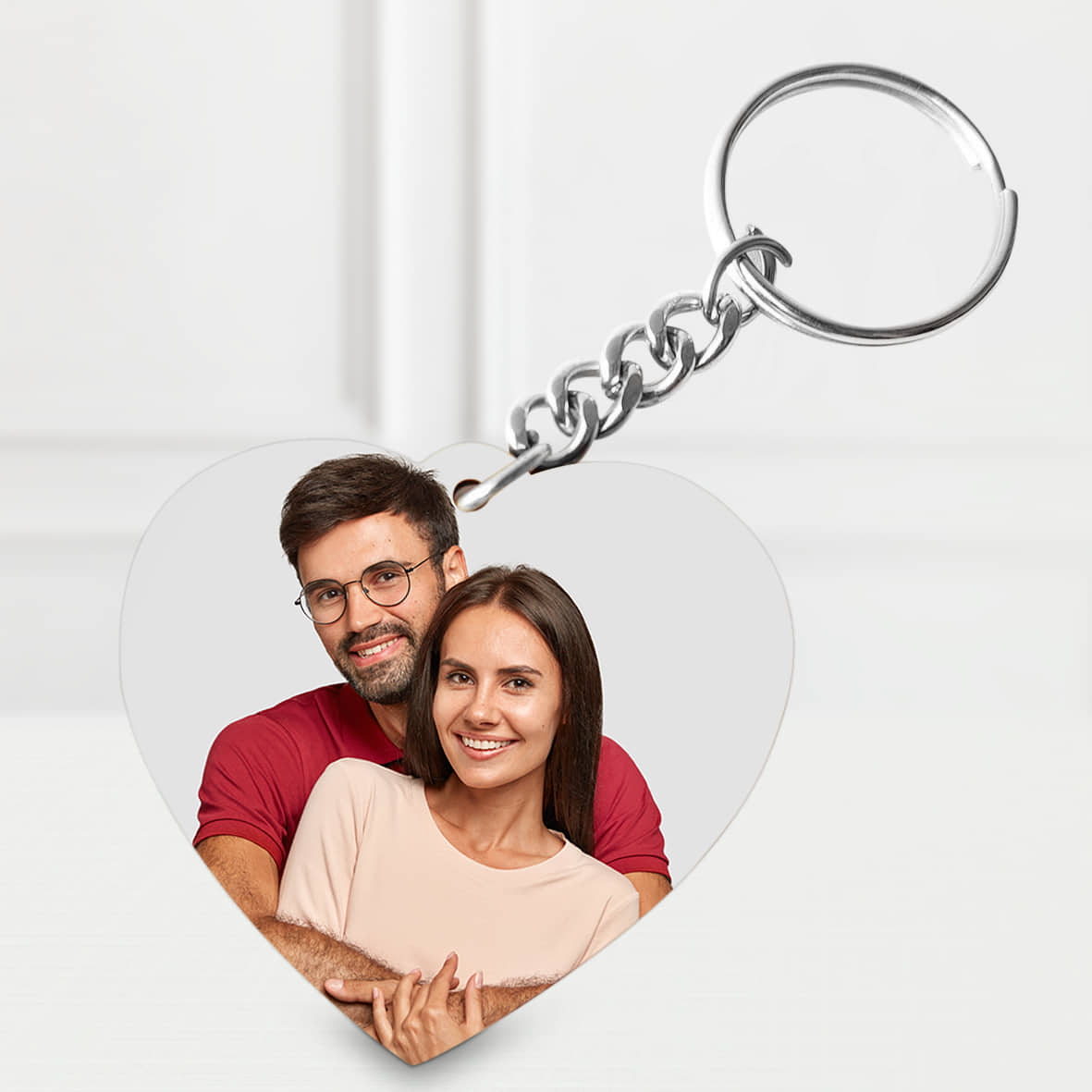 Personalised Couple Keychain |