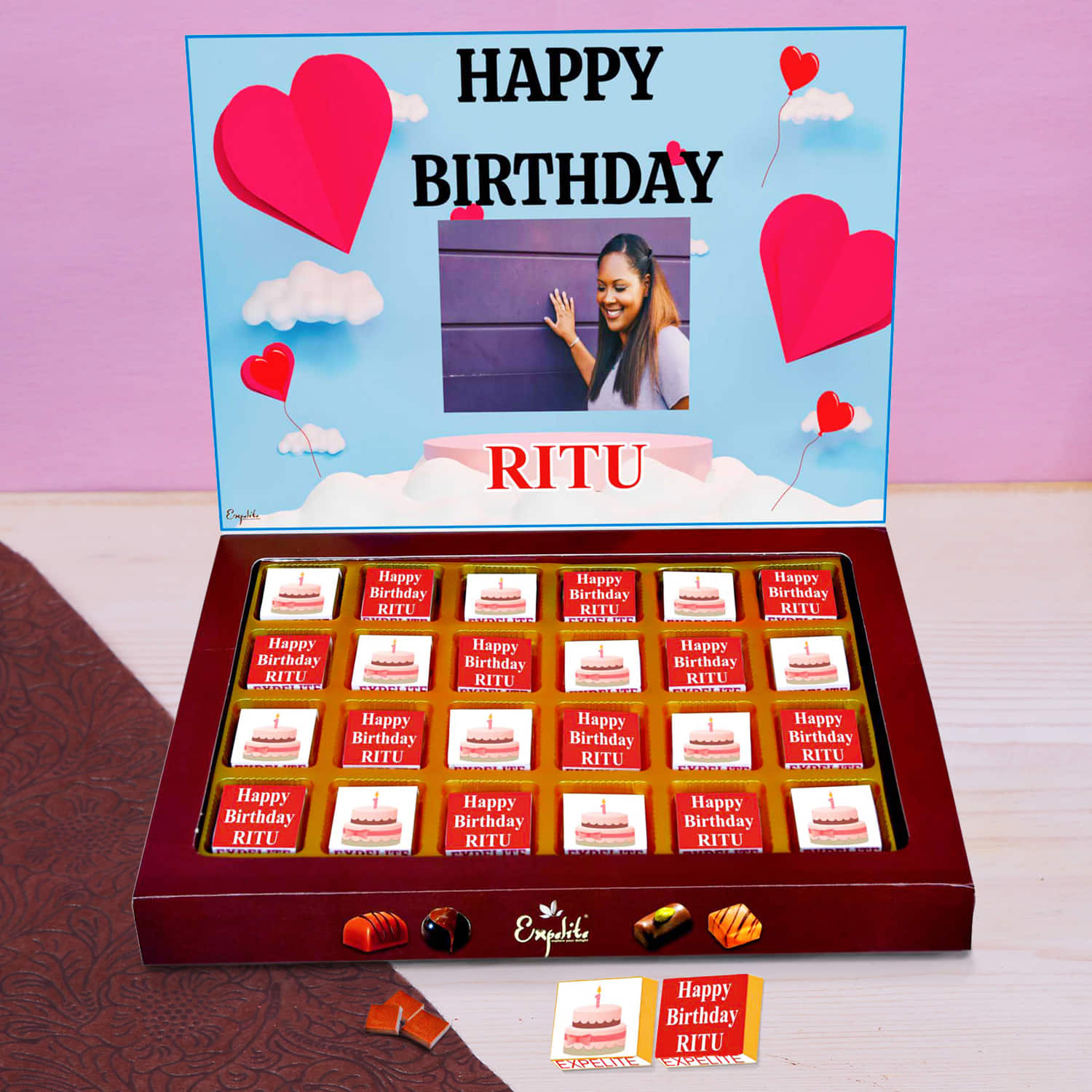 Happy Birthday Gift For Her With Photo |