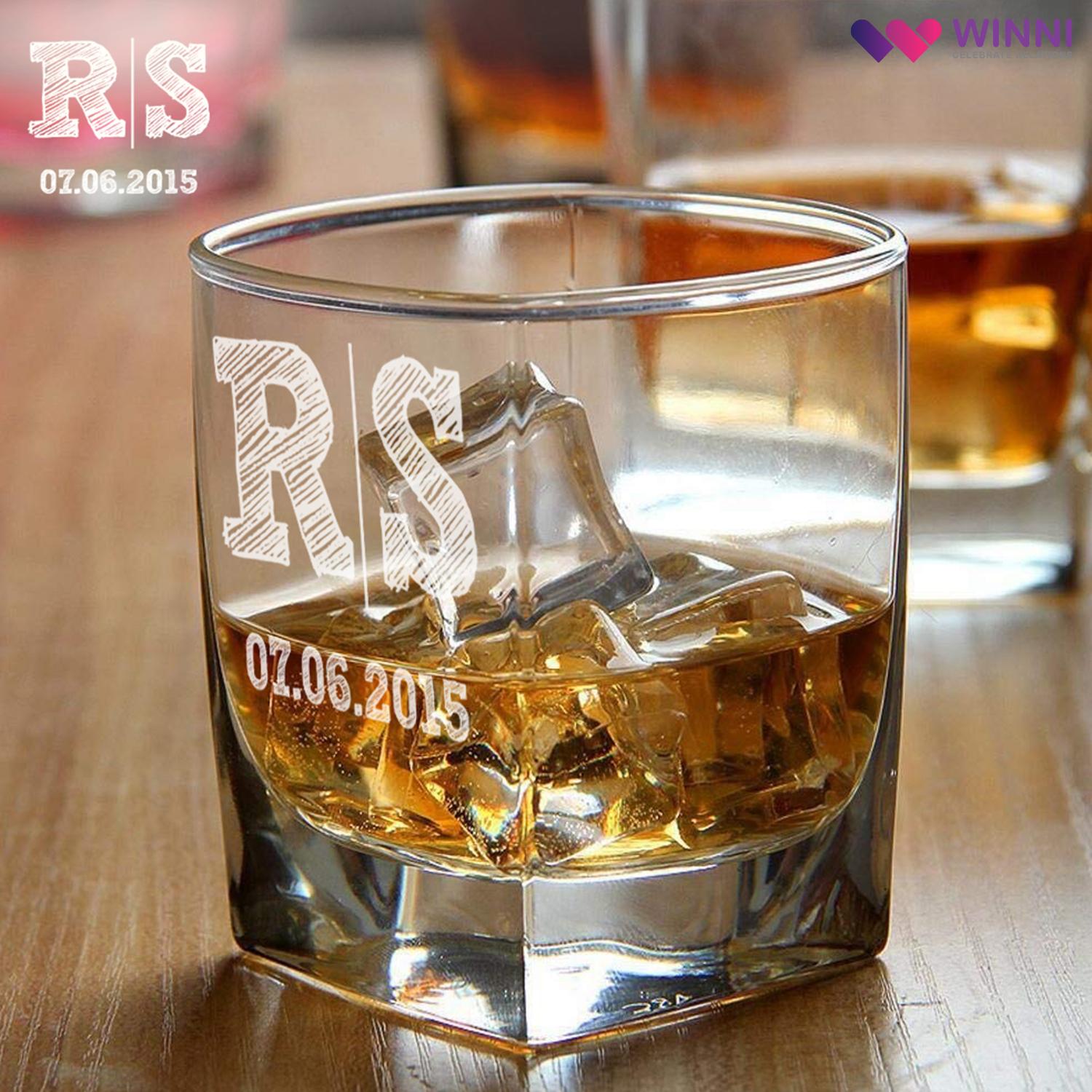 Perfectly Defined Love Whiskey Glass |
