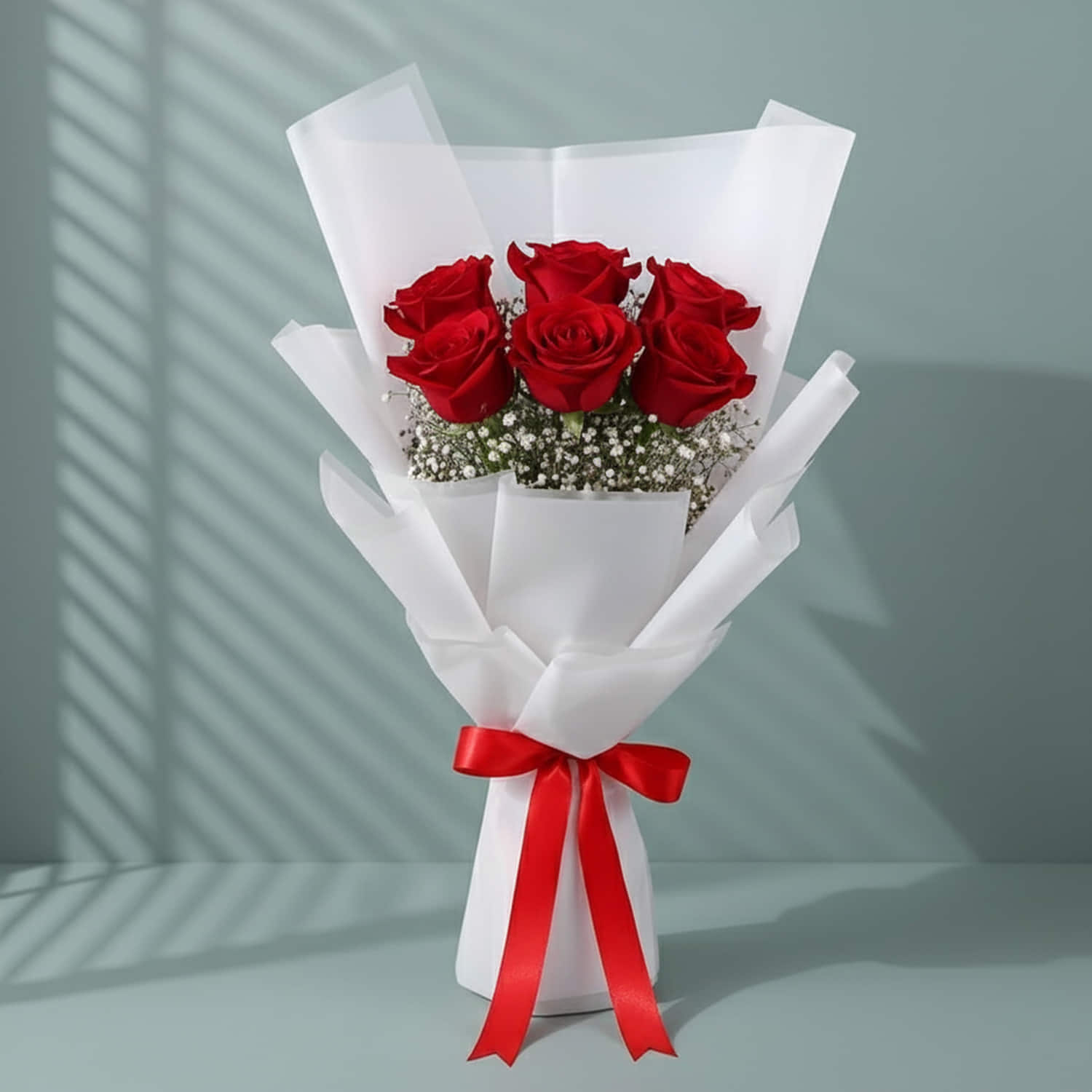 6 Red Roses Bouquet |