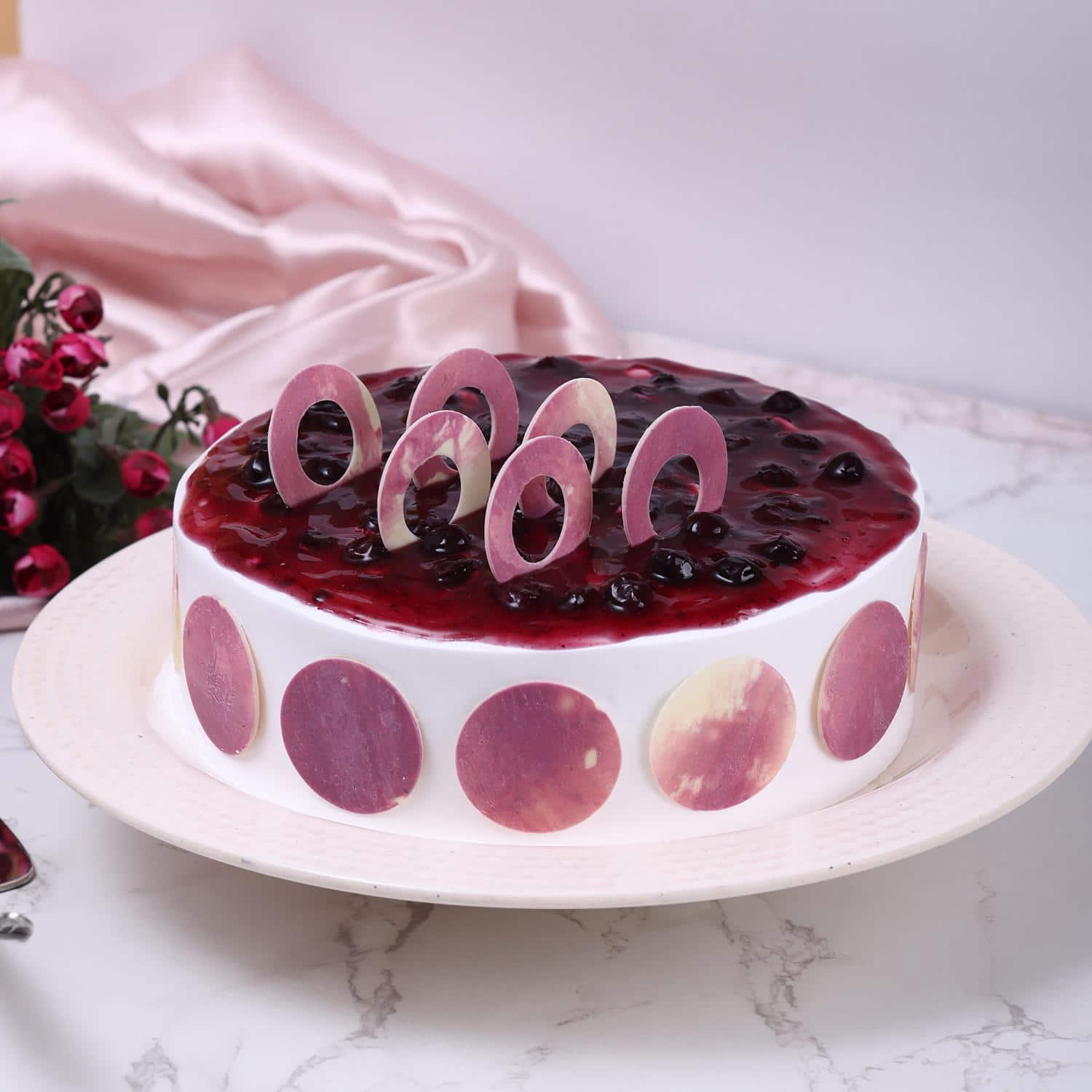 American Blueberry Cake |