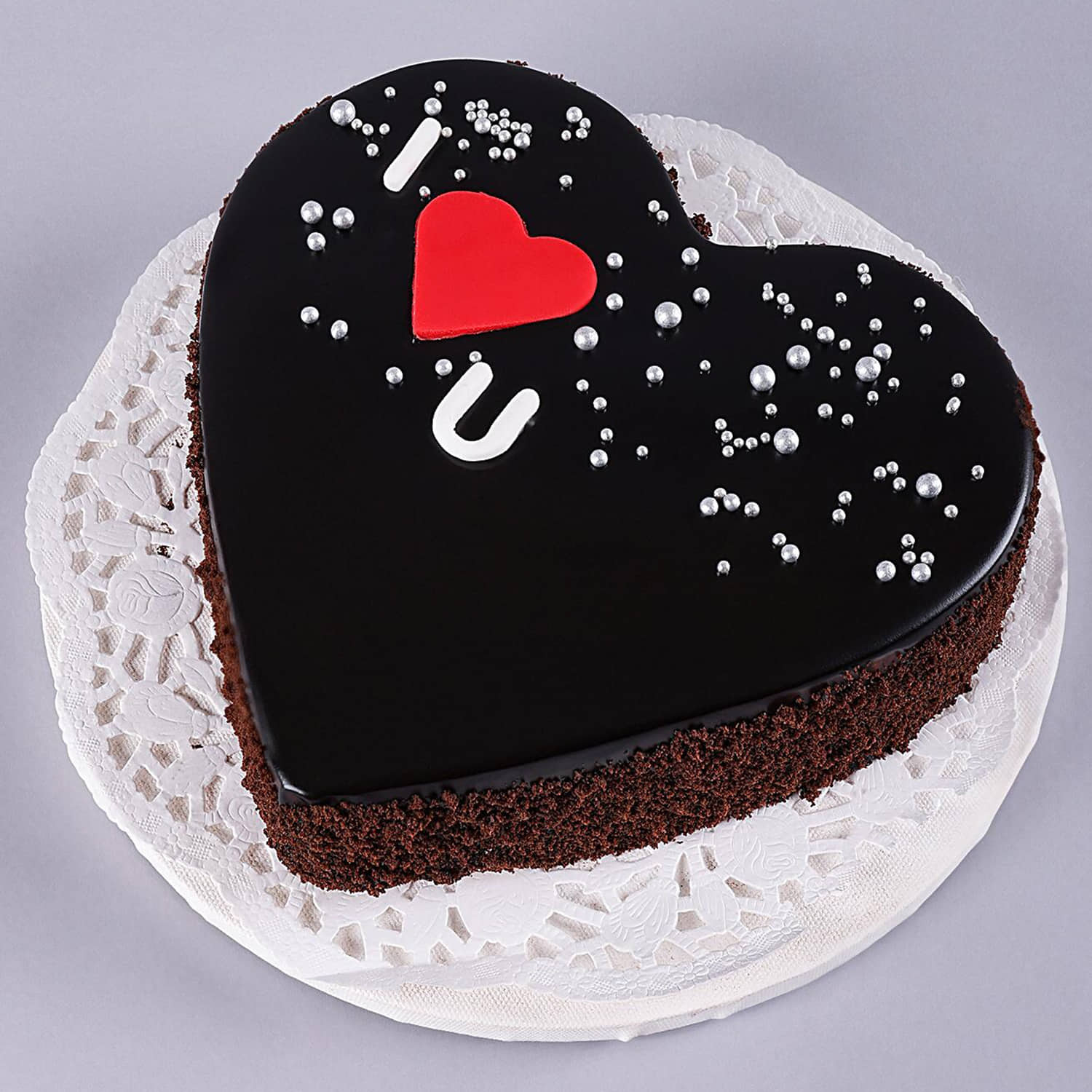 Love Truffle Heart Shape Cake |