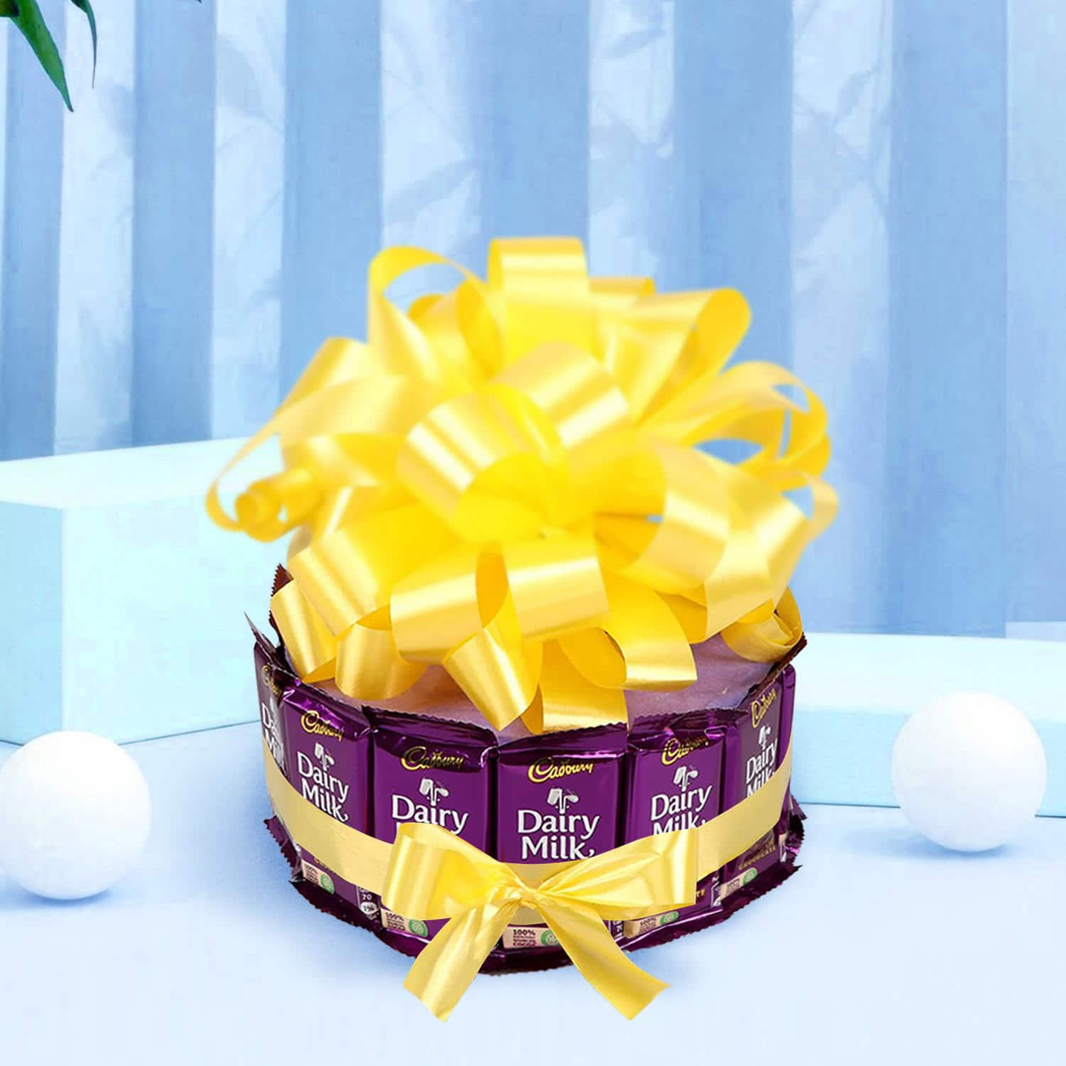 Golden Tied Cadbury Dairy Milk Chocolates |