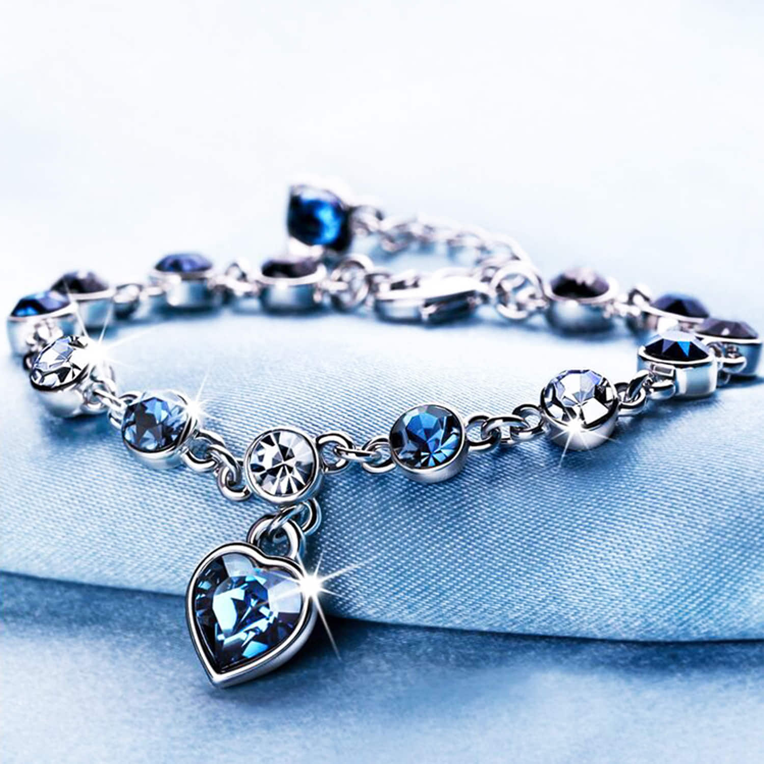 Aqua Blue Bracelet |