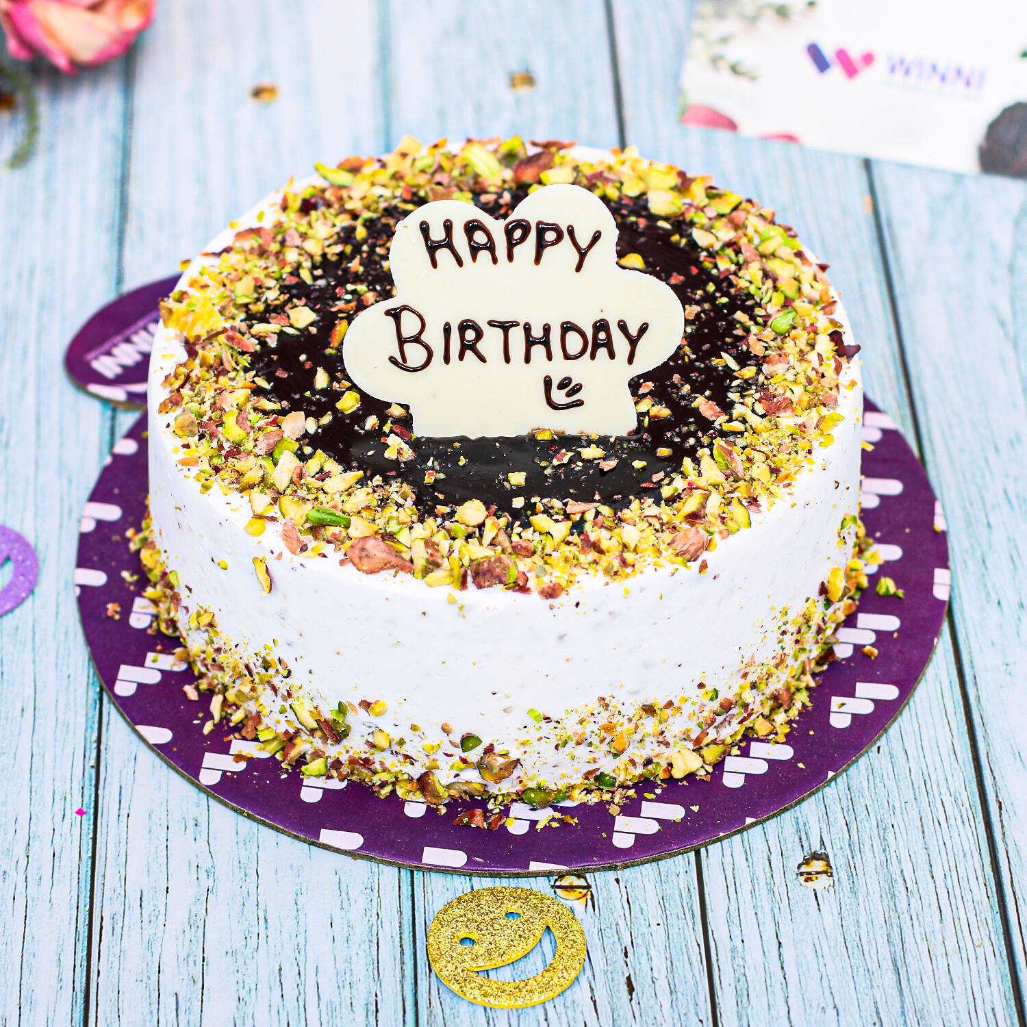 Get an amazing Nutty Birthday Cake from  |