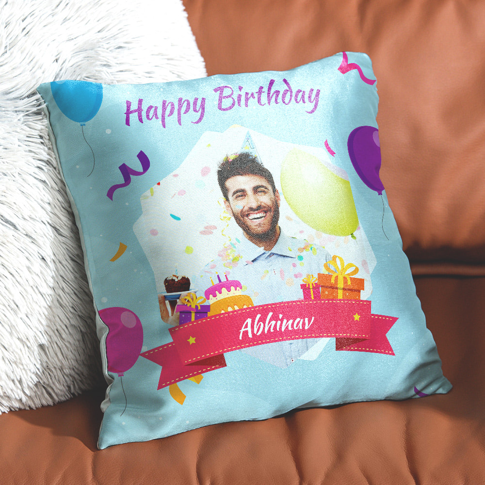 Birthday Personalized cushion |
