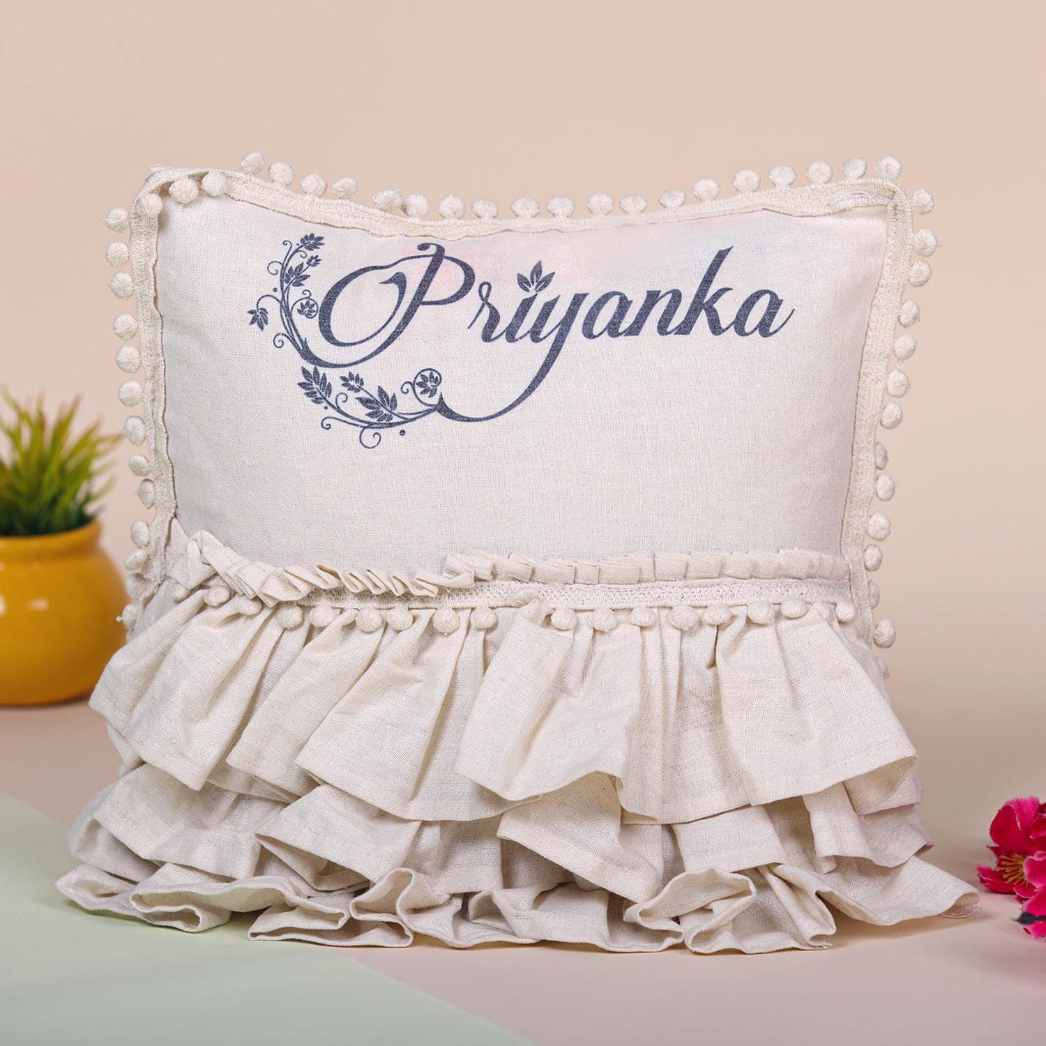 Cozy Plush Name Pillow |