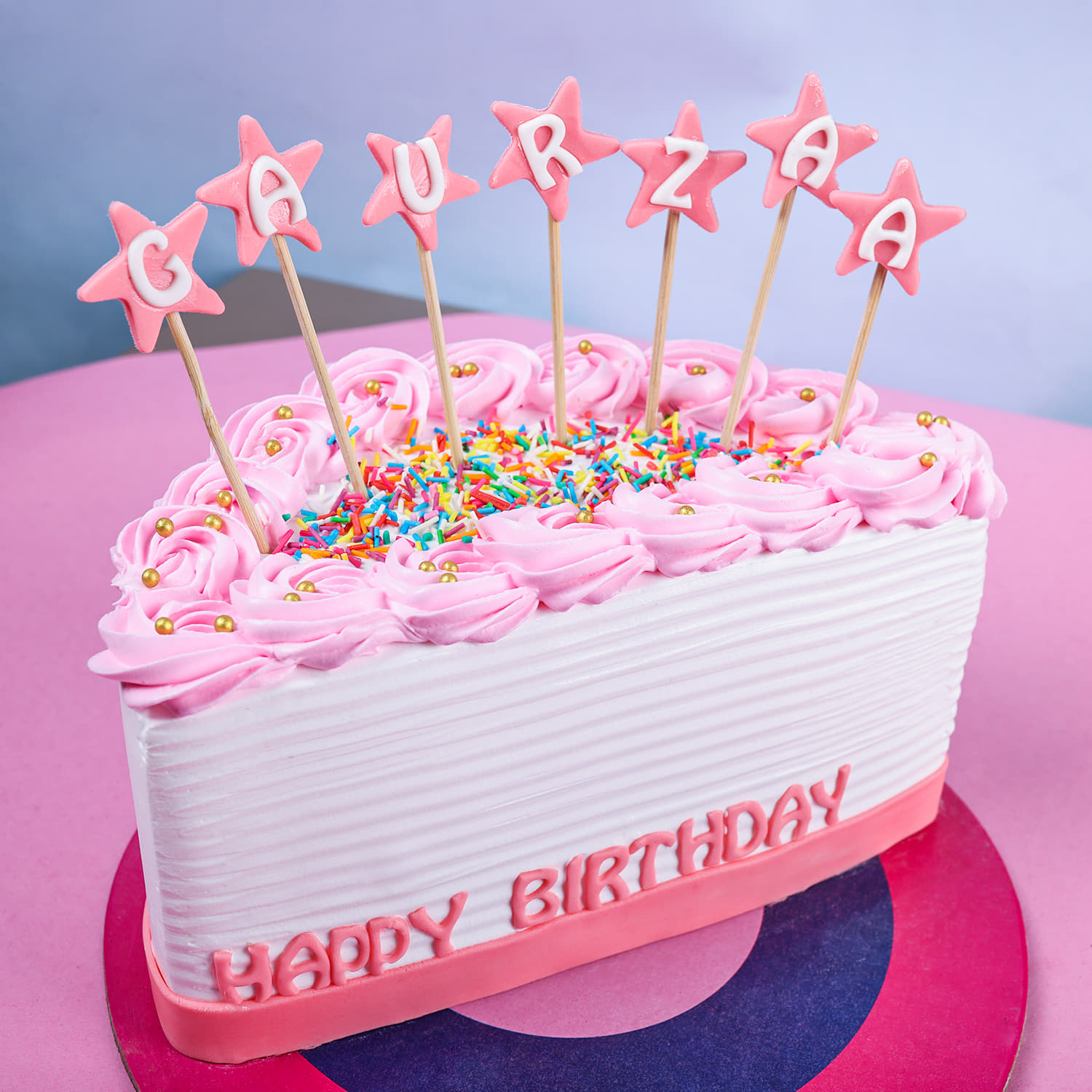 Half Birthday Cake |