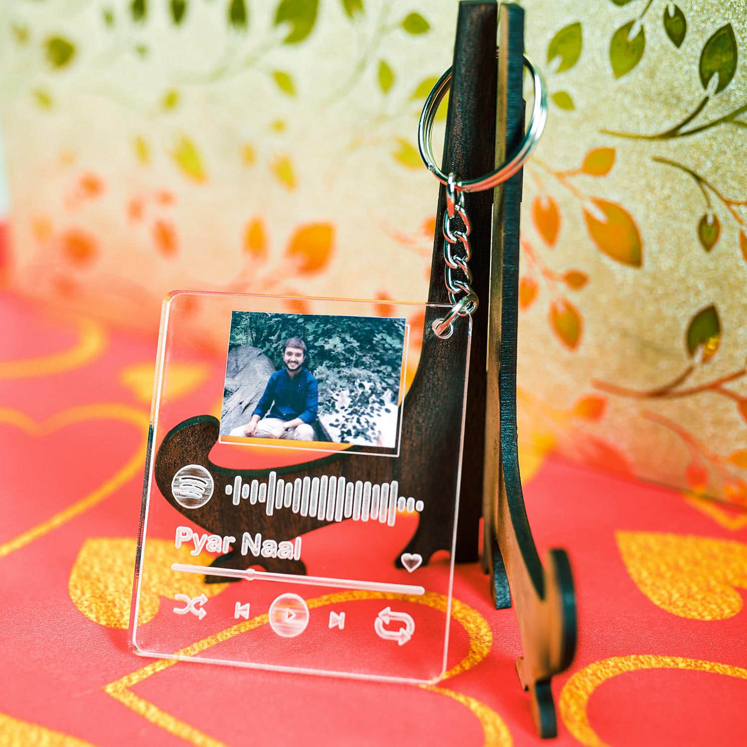 Fashionable Spotify Key Chain Gift |
