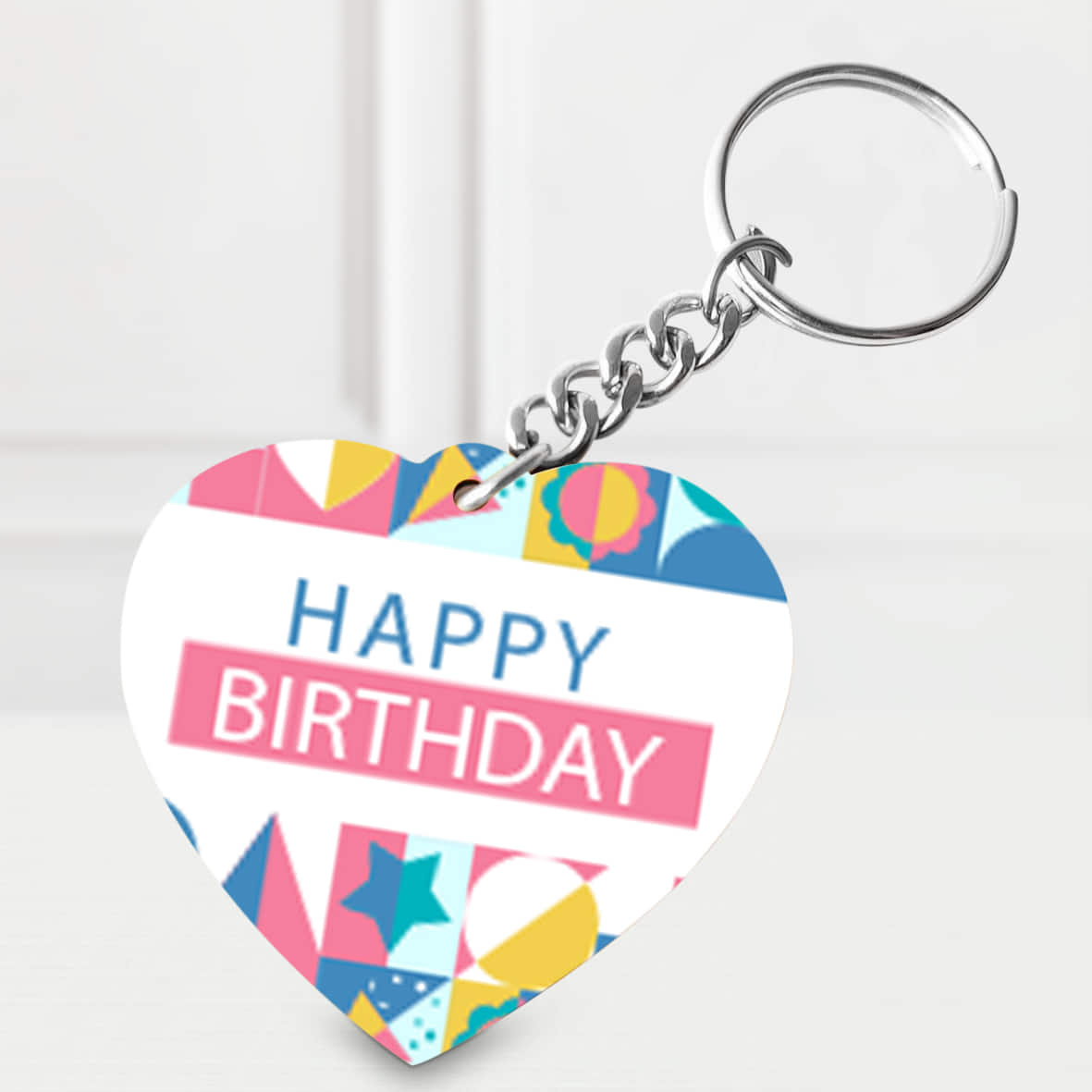 Heart Birthday Keychain |