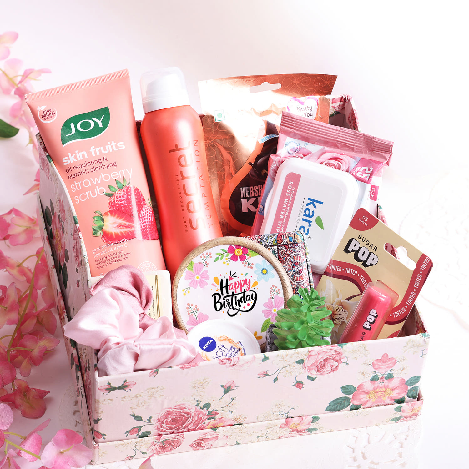 Pretty Pink  Hamper For Her |