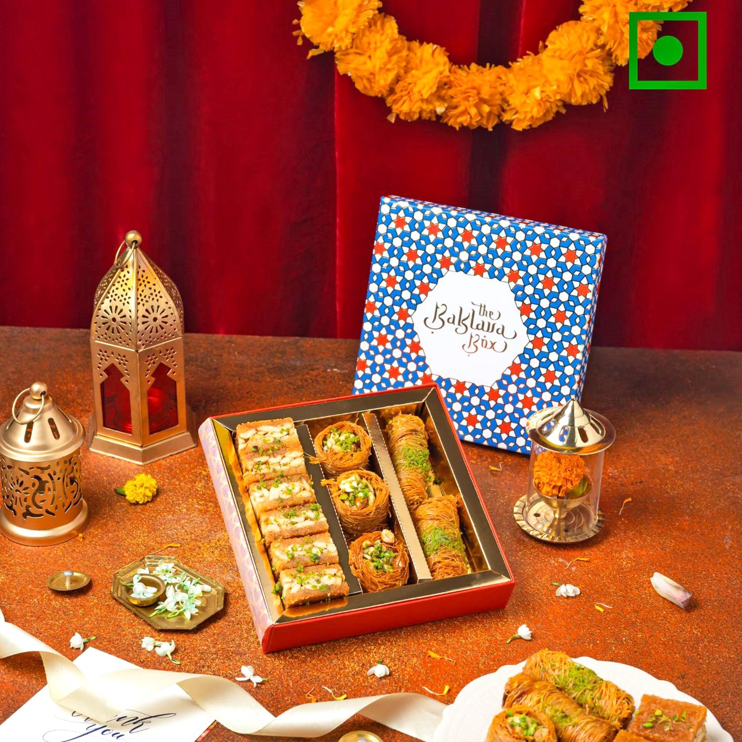 Assorted Kunafa Baklava Sweet Treats |