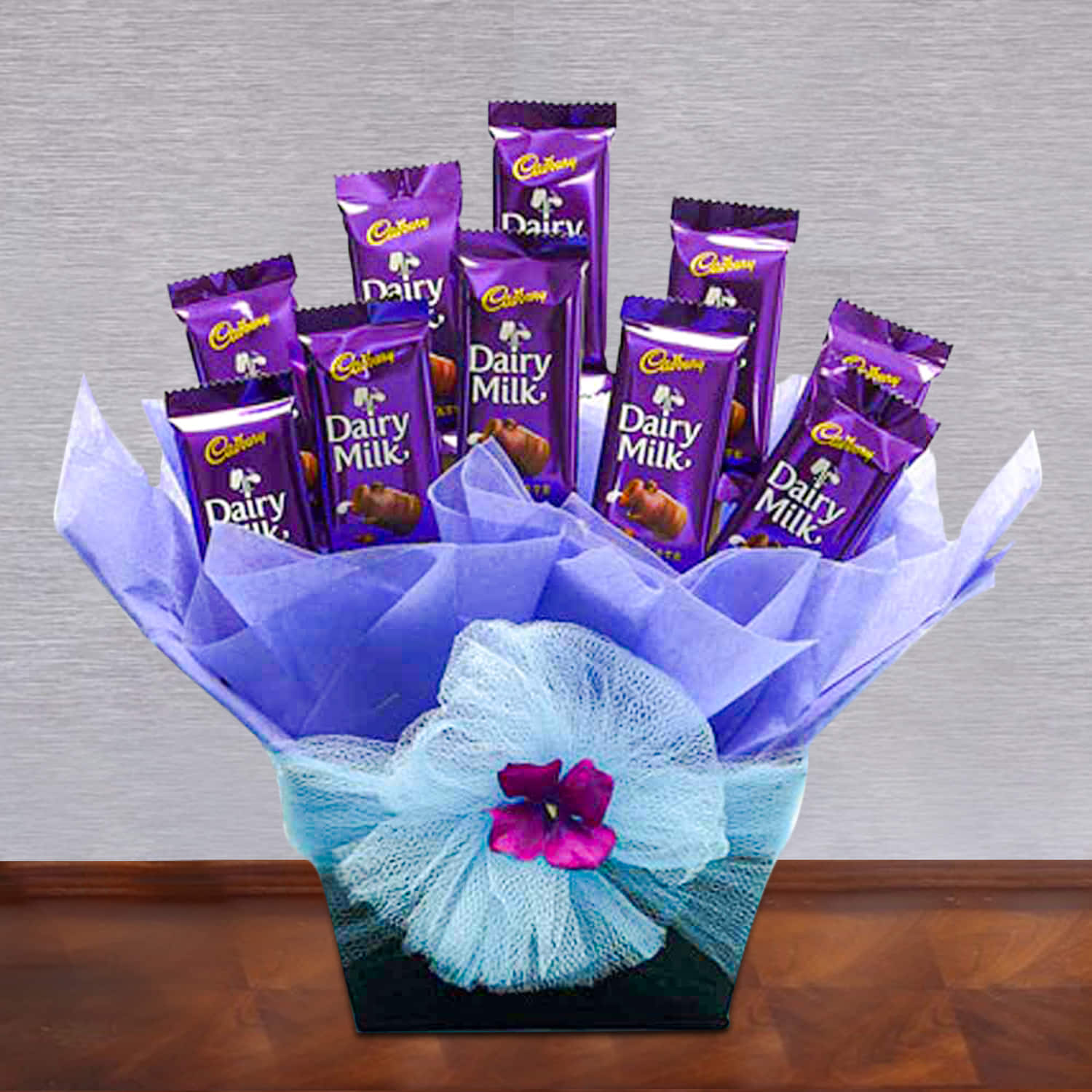Buy Online Basket Dairy Milk Chocolate Arragement from .in |