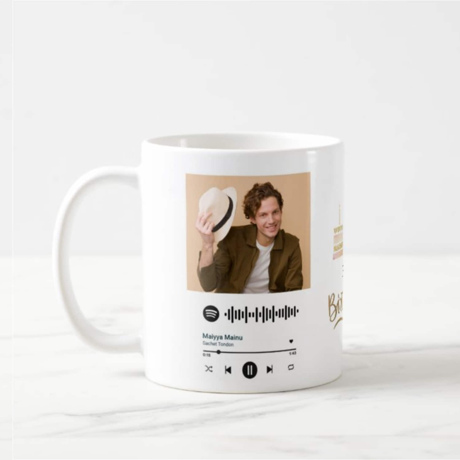 Birthday Spotify Mug |